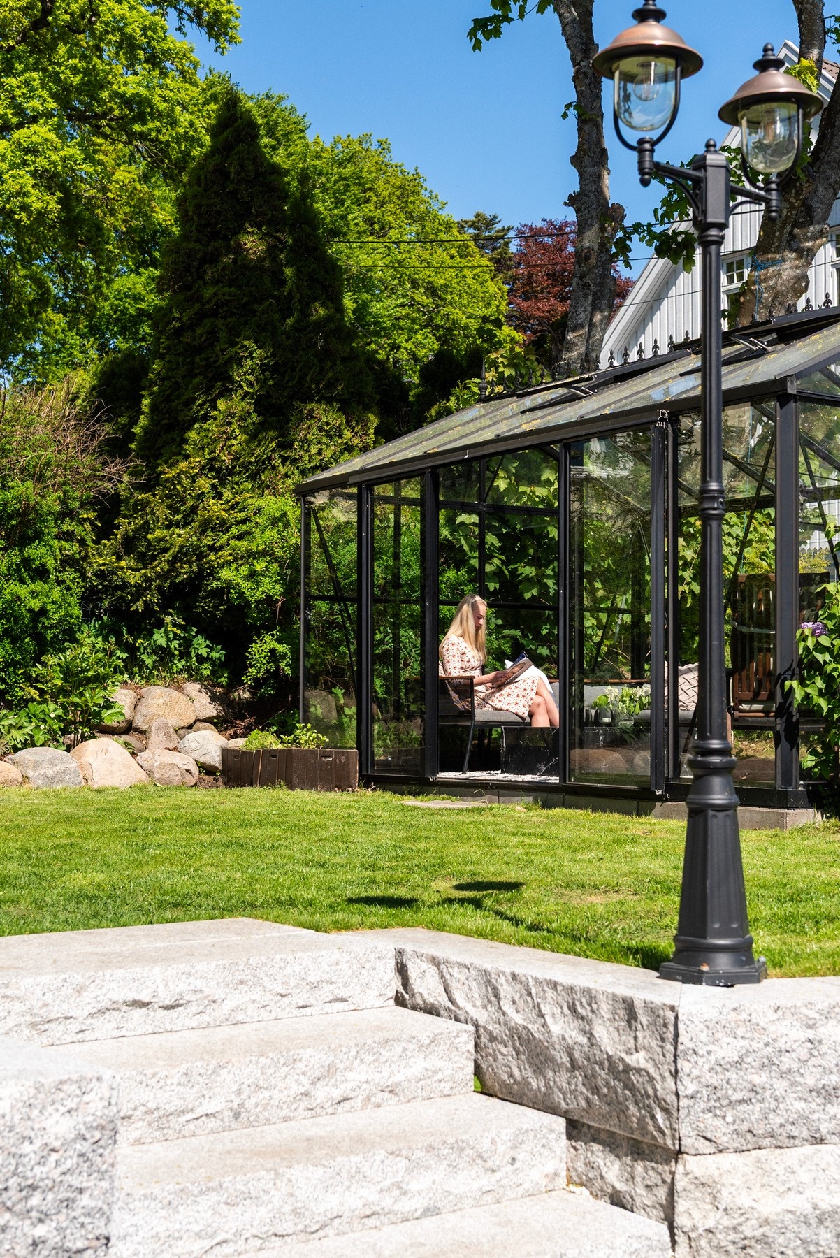 Orangerie på tomten Galleribilde