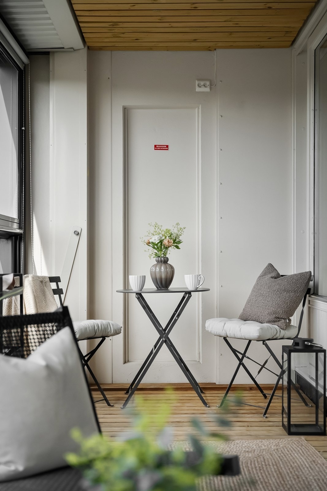 Her kan du nyte både morgenkaffen og en bedre middag i solen. Galleribilde