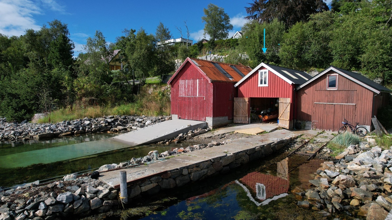 Naust fra 1972. Galleribilde