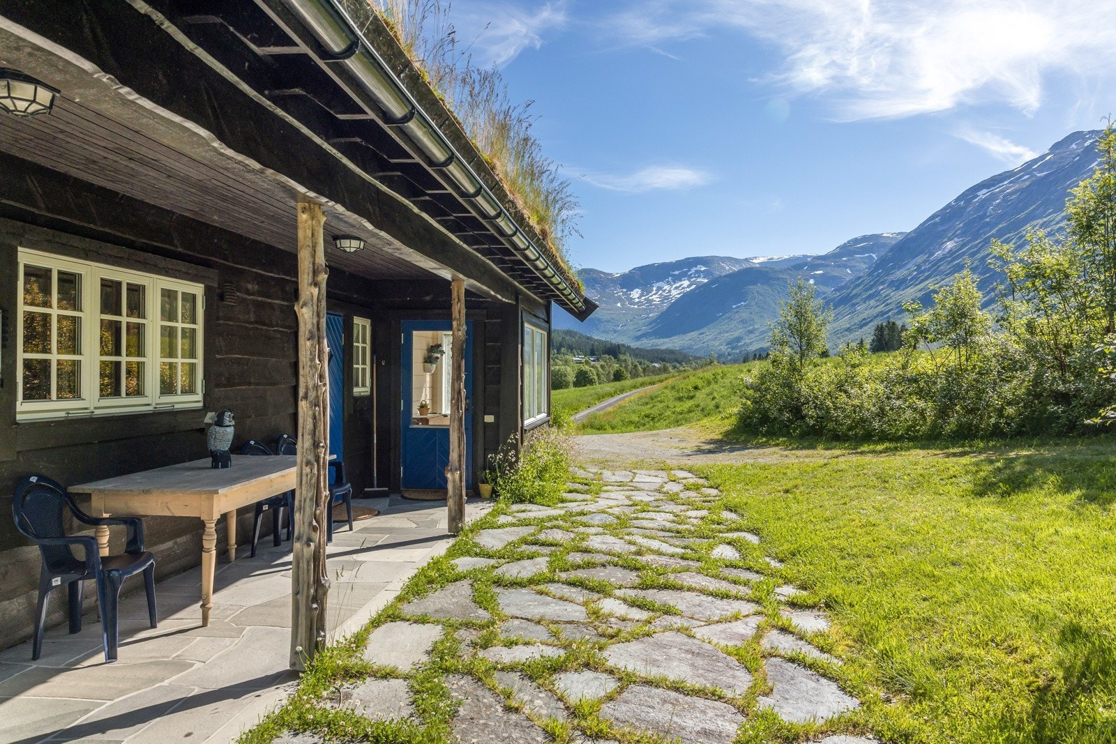 Mot aust har du også fin og fri utsikt til dalføret Galleribilde