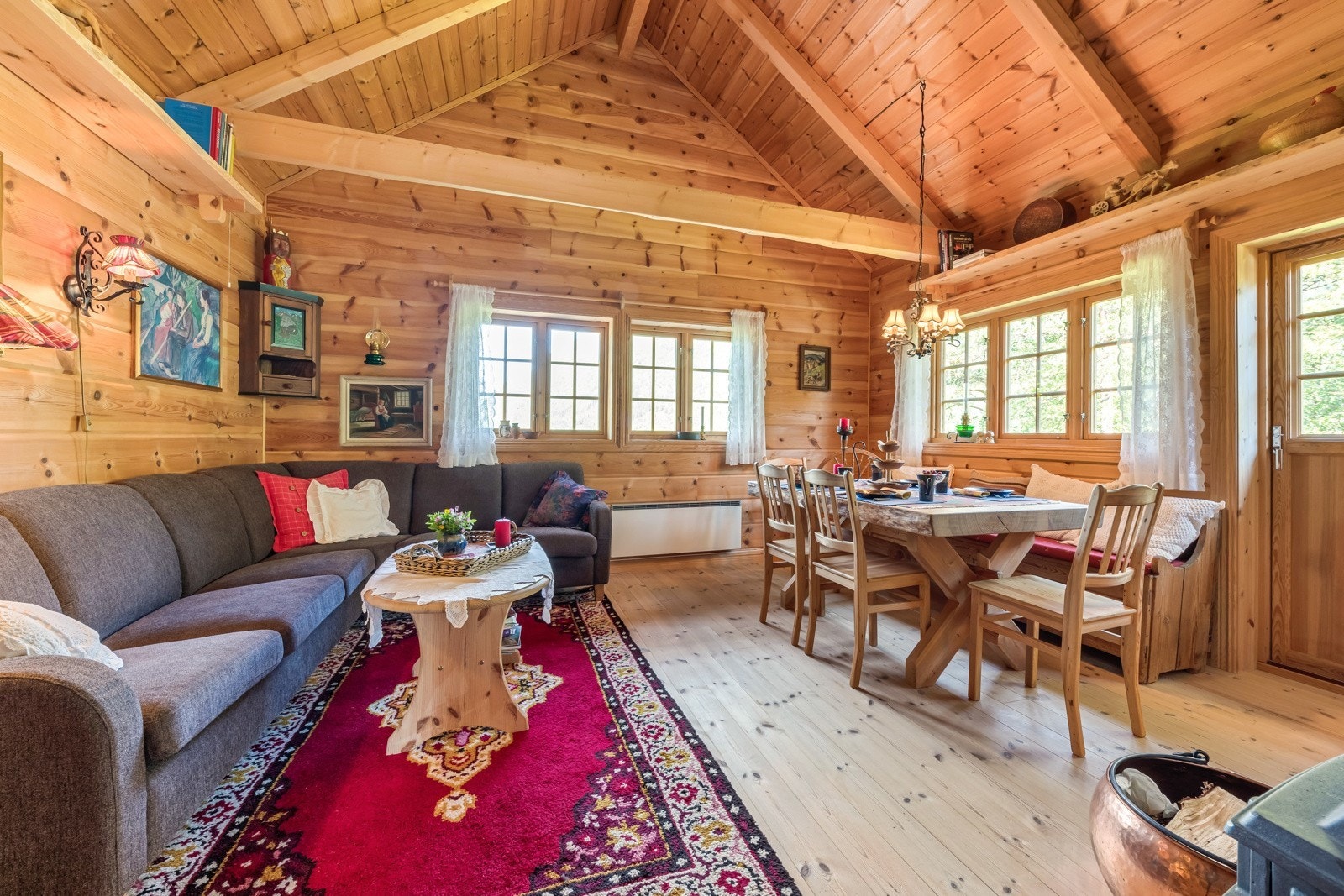 Gamlestova har eit noko meir tradisjonelt uttrykk Galleribilde