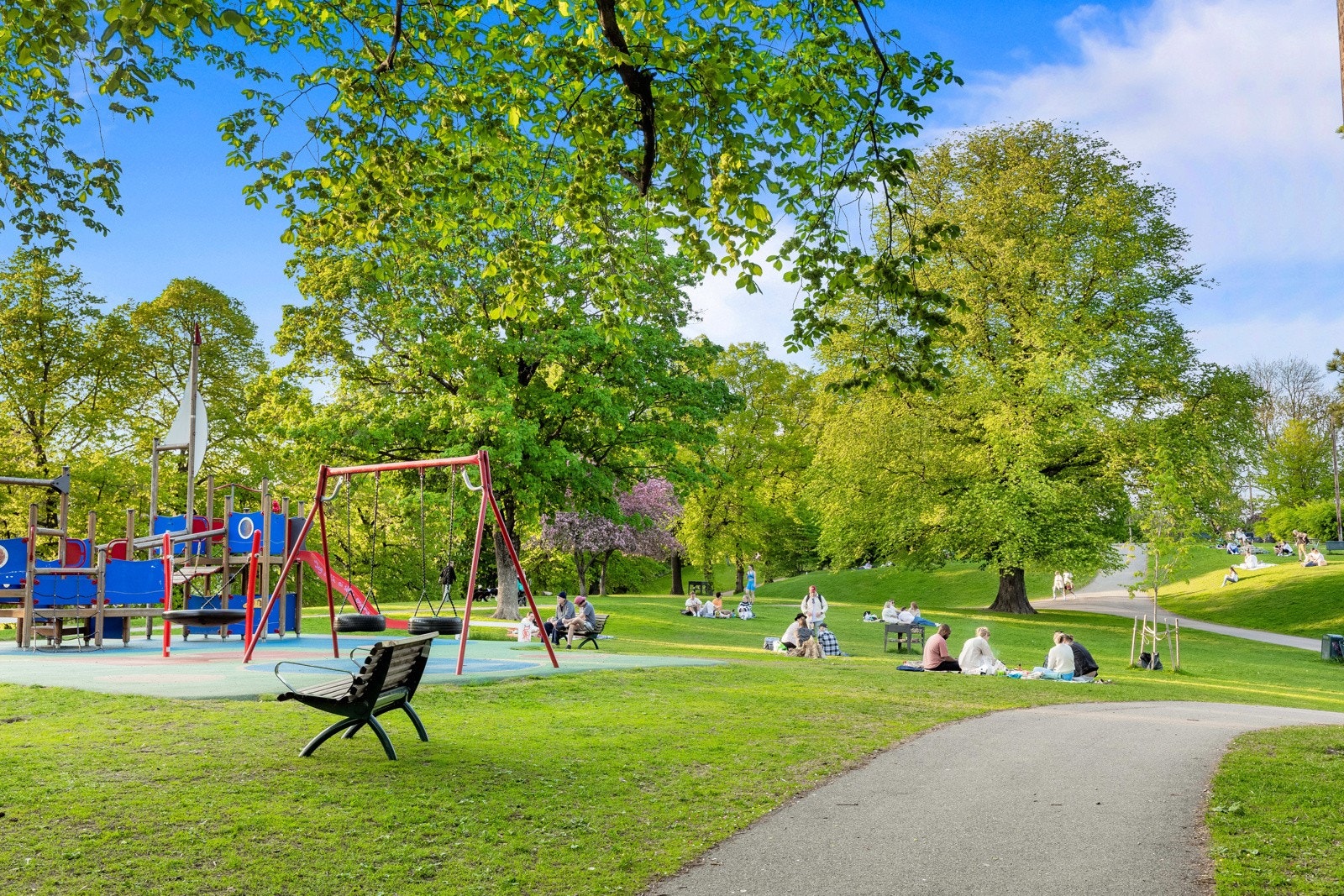 Stensparken. Galleribilde