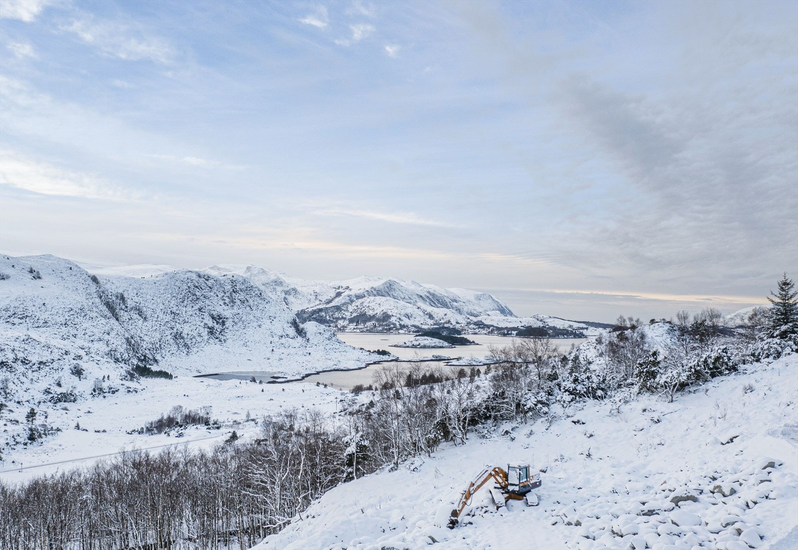 Utsikt fra tomten Galleribilde