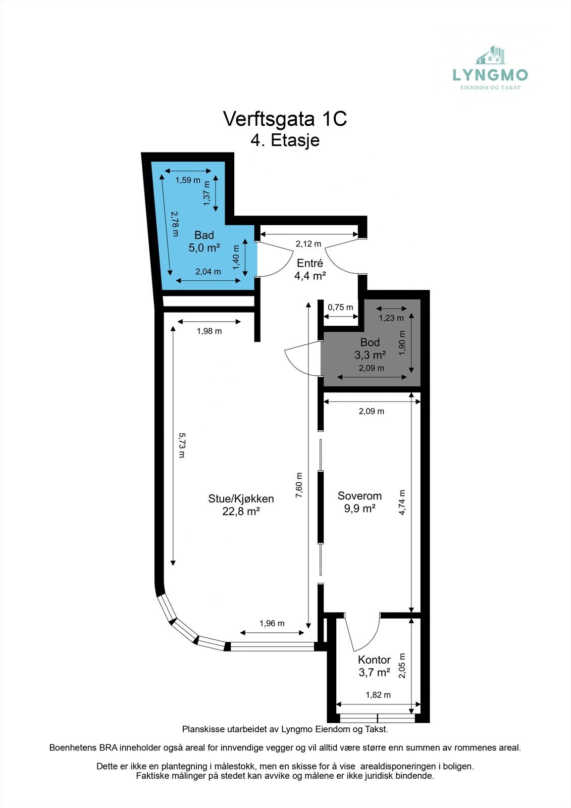 Planskisse. Galleribilde