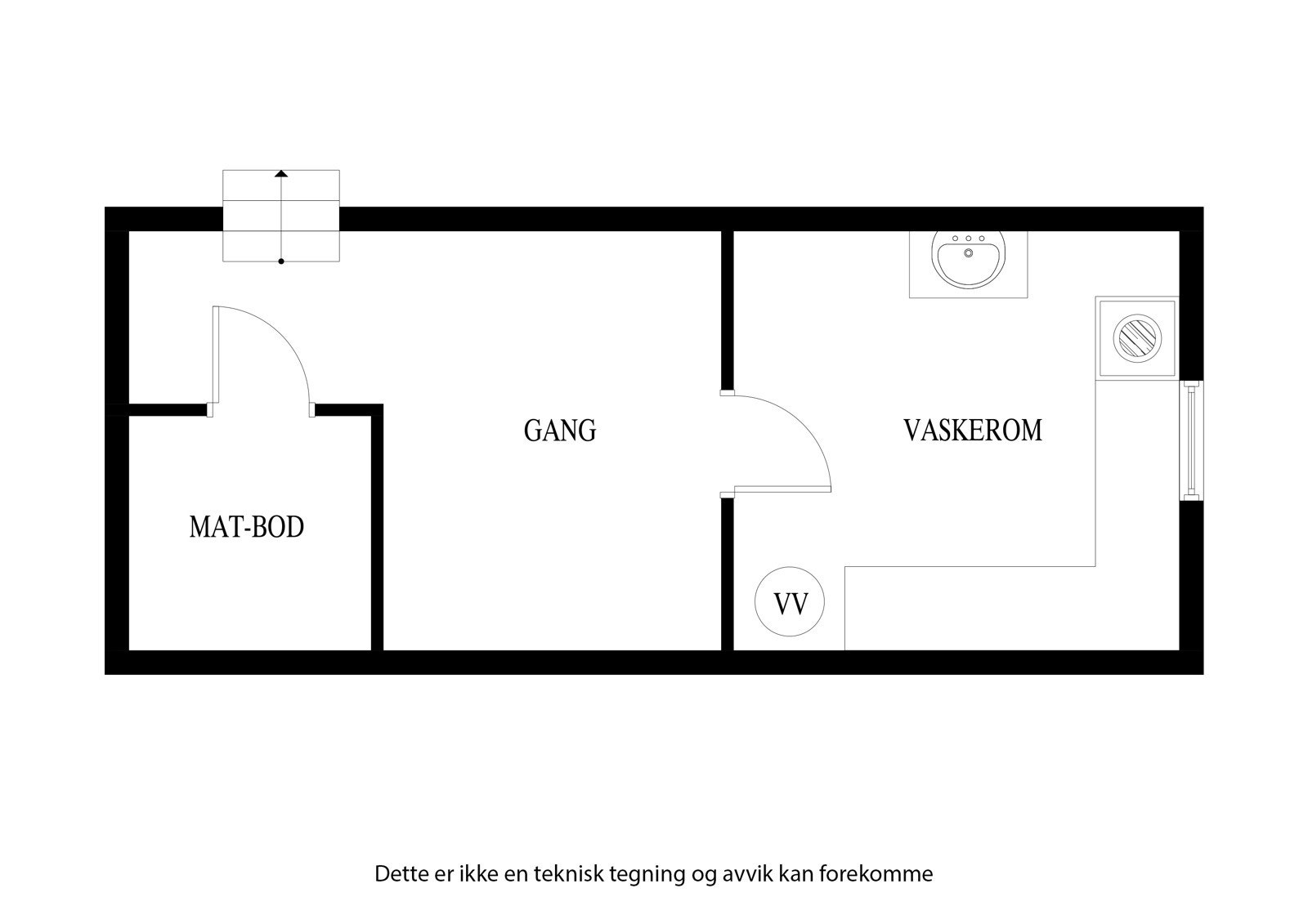 Kjeller under deler av huset Galleribilde