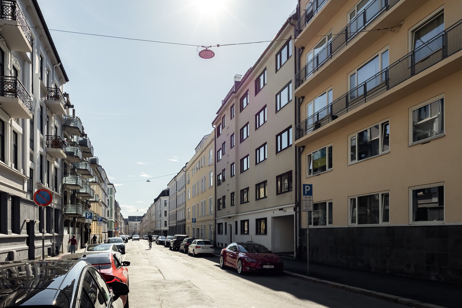 Leiligheten ligger sentralt og attraktivt til i et veletablert område på Majorstuen/Fagerborg. Galleribilde