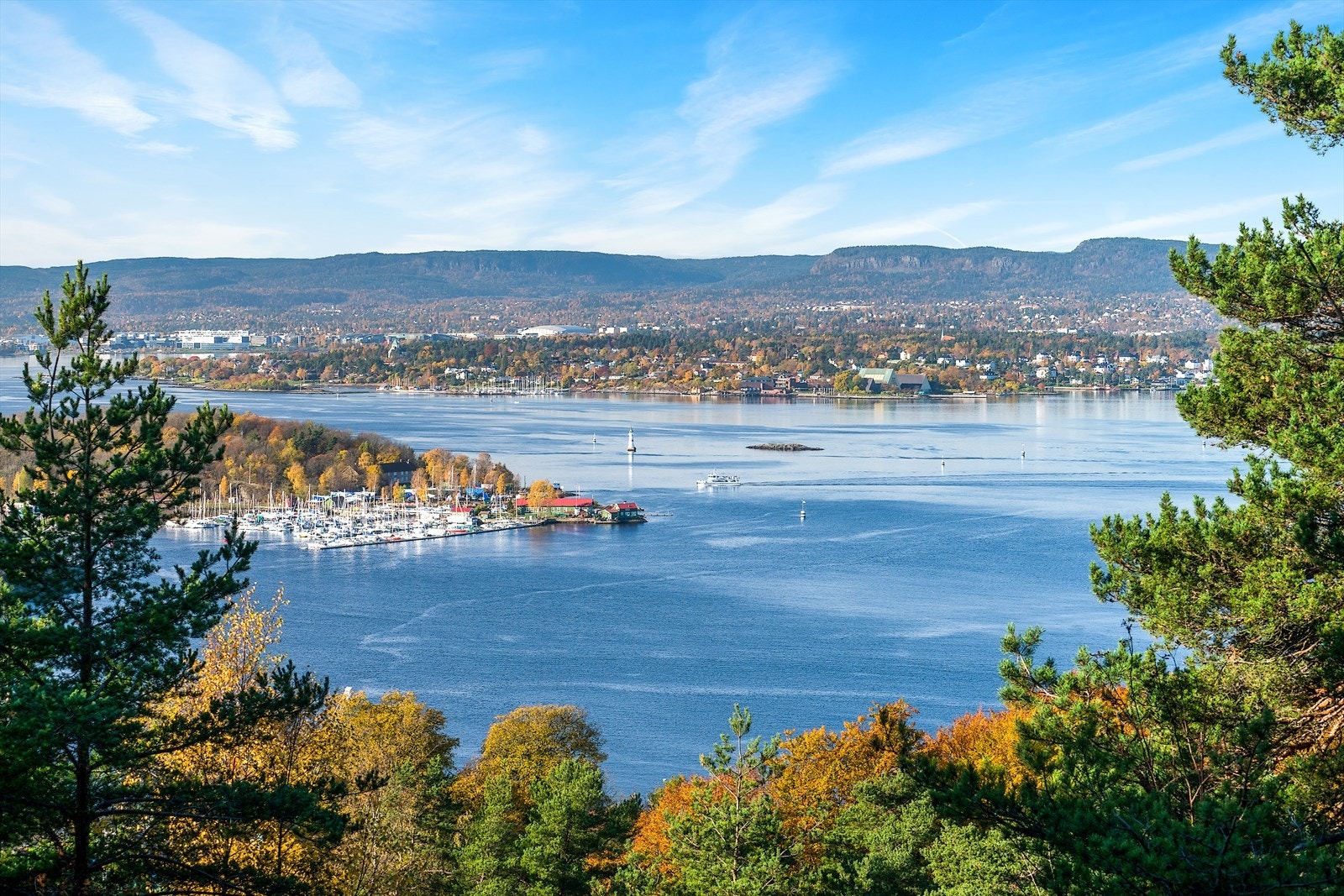 Utsikt fra Ekebergparken Galleribilde