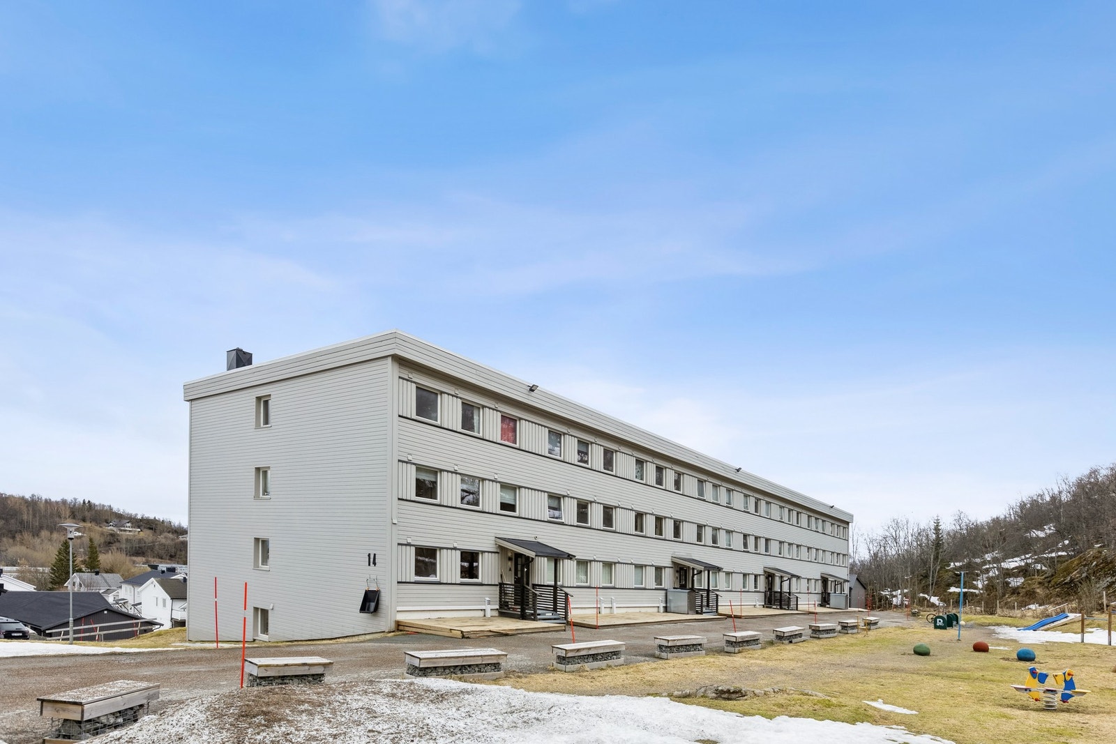 Fasade Kanebogåsen 14. Galleribilde
