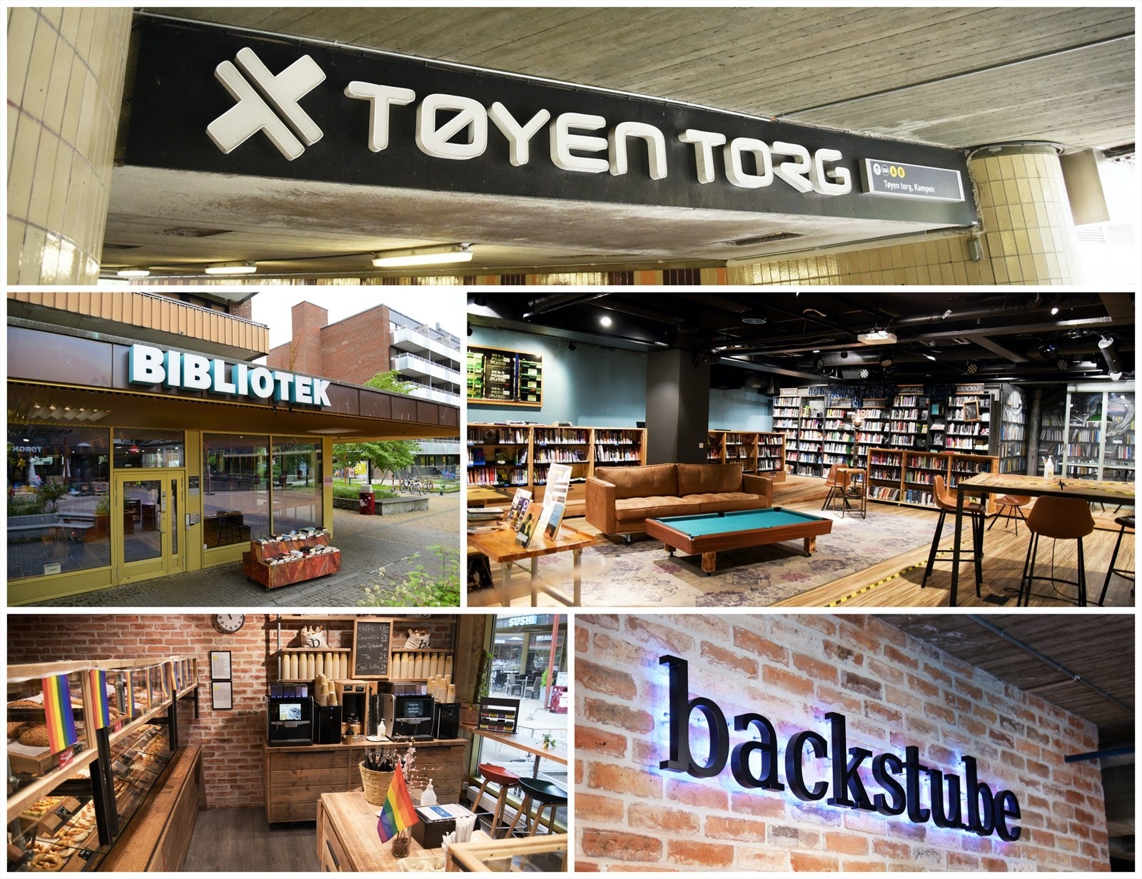 Tøyen Torg Galleribilde