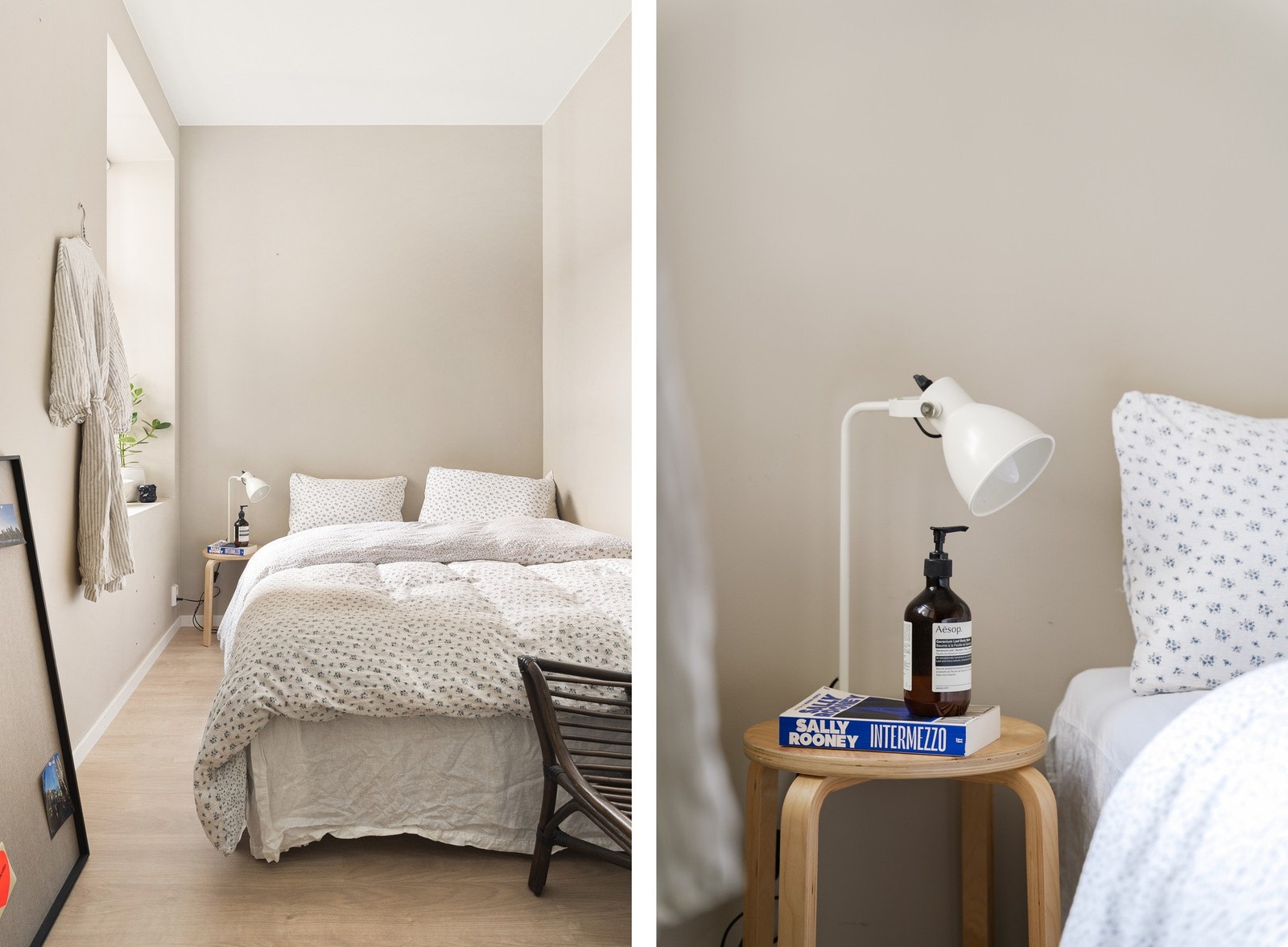 Moderne og tidløse farger på vegger. Galleribilde