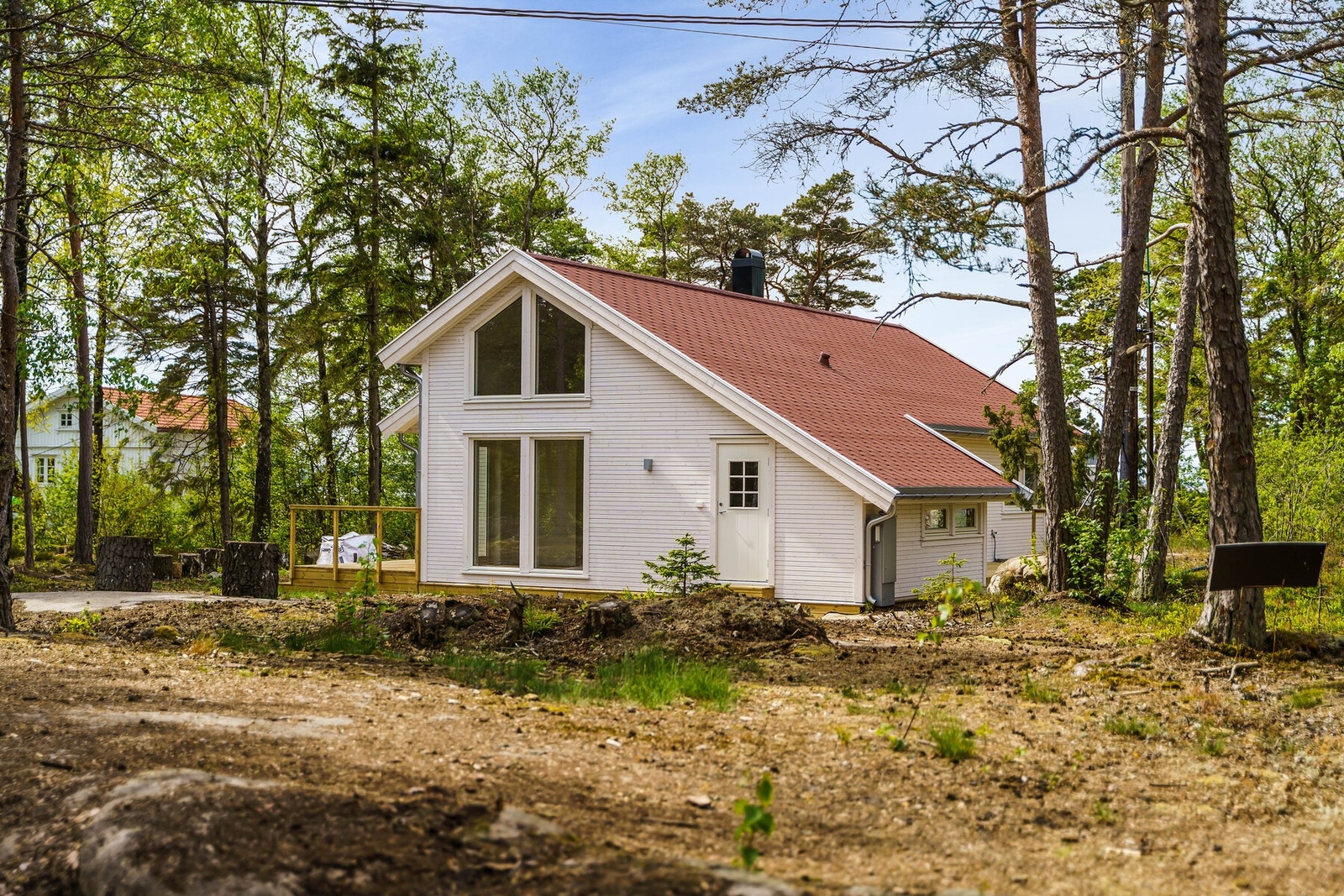 Sjelden mulighet - kanskje den siste nyoppførte hytta på vakre Kaholmen. Galleribilde