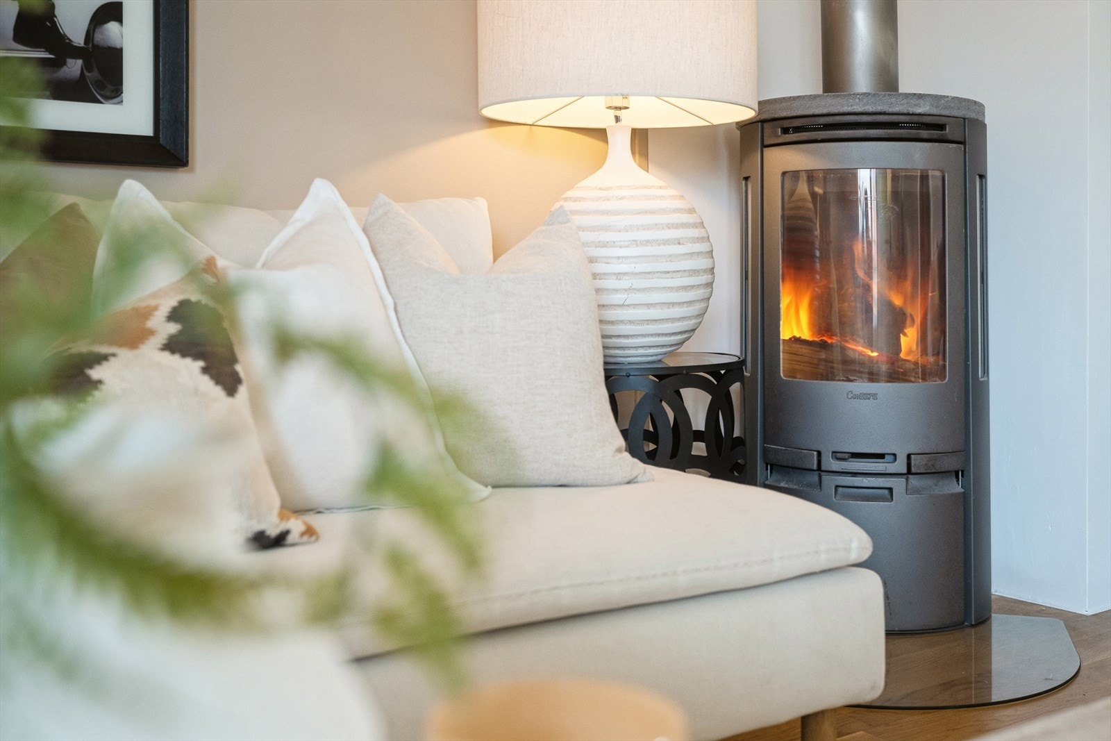 Flott peis som varmer godt på kaldere dager. Galleribilde