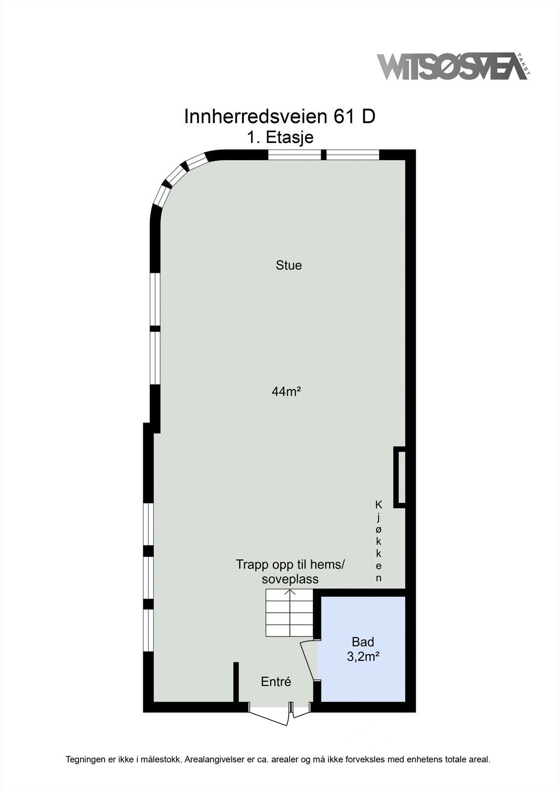 Planskisse. Velkommen på visning! Galleribilde