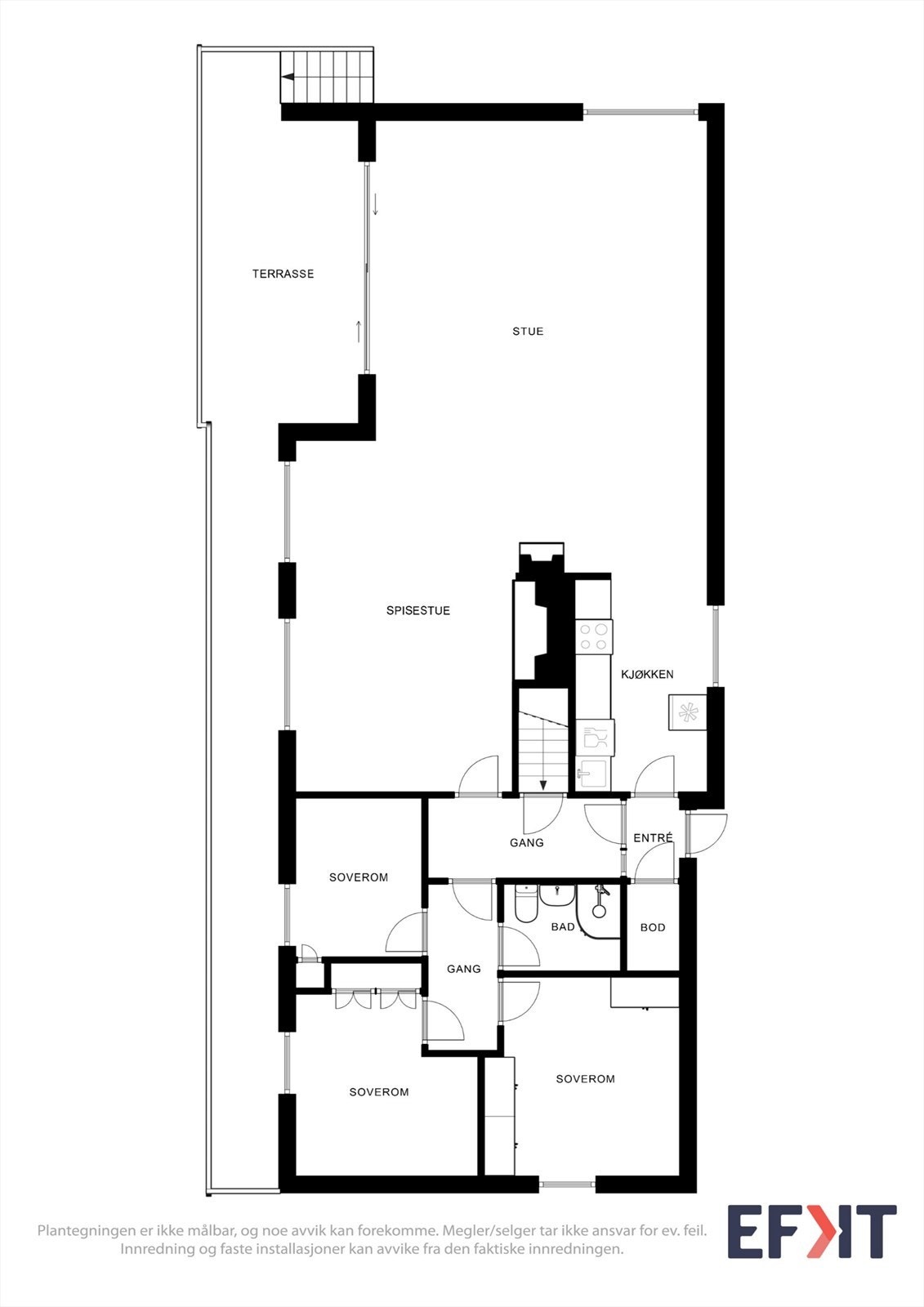 Planteikning h.etg. Galleribilde