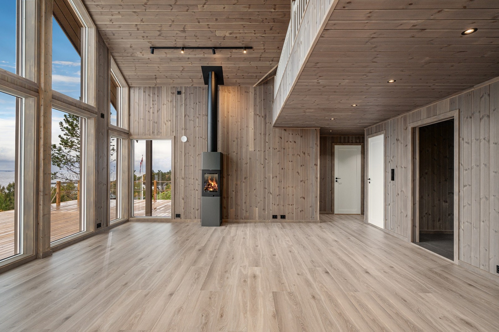 Koselig peisovn. Galleribilde