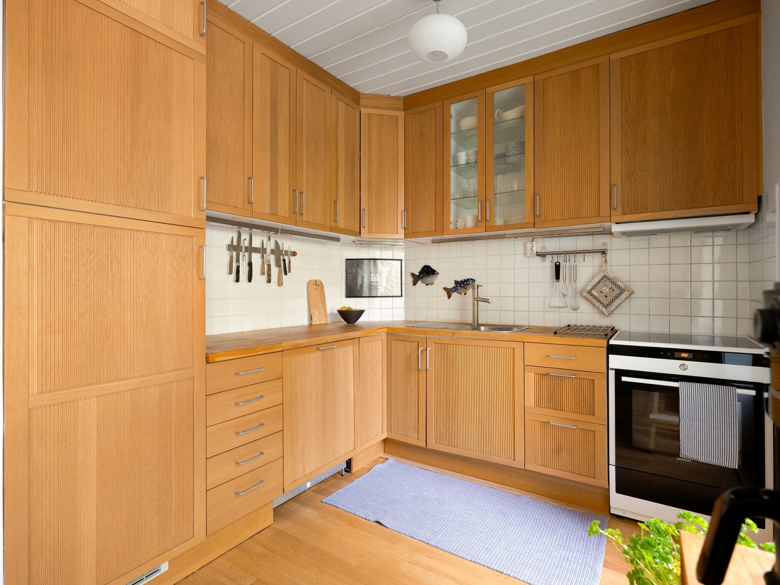 Kjøkkenet var nytt i 2008. Galleribilde