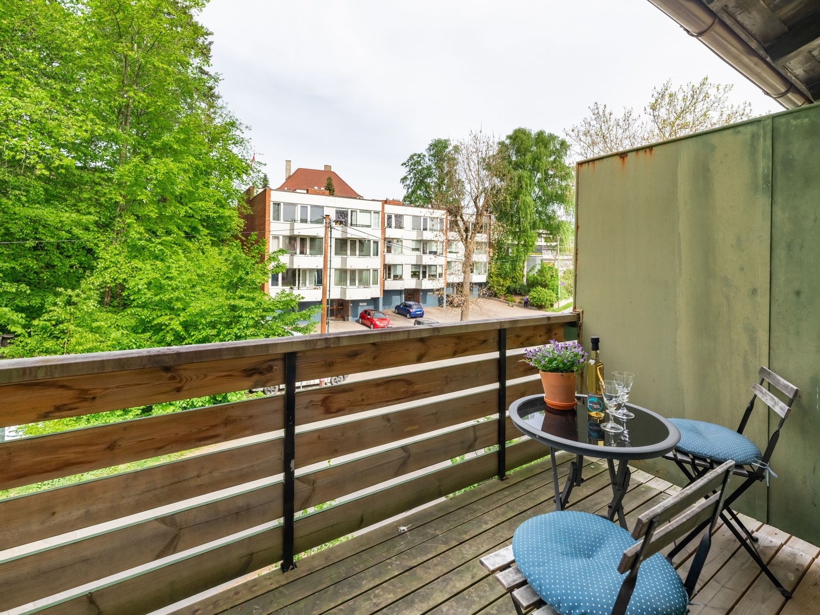 Utenfor her er det en fin balkong mot vest. Galleribilde