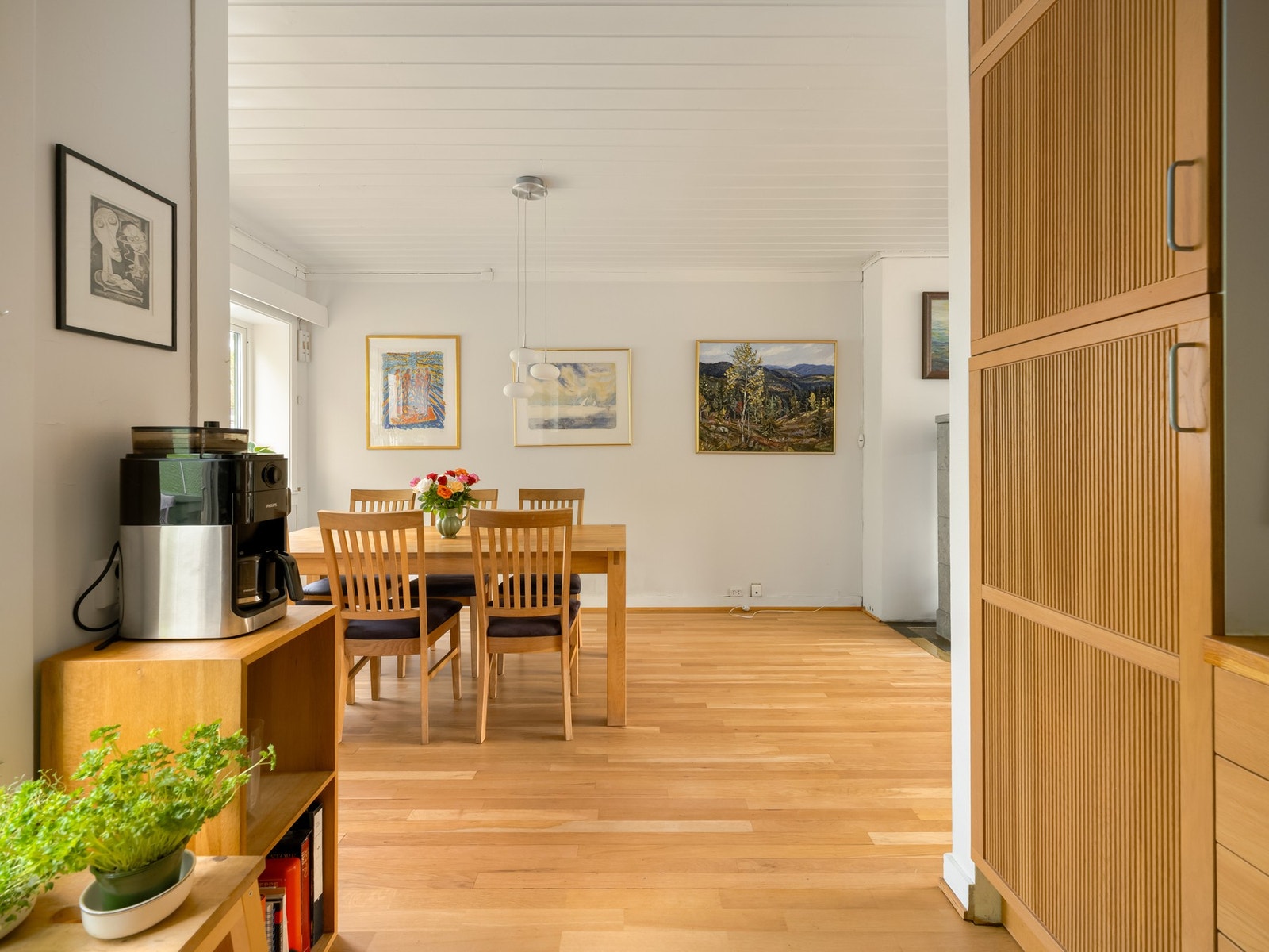 Om du skulle snu deg når du står ved grytene er det omtrent dette du ser. Galleribilde