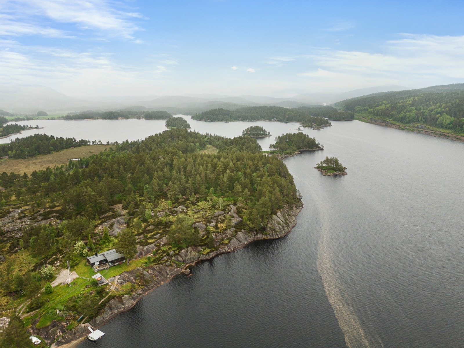 Eiendommens del ved Ogge Galleribilde