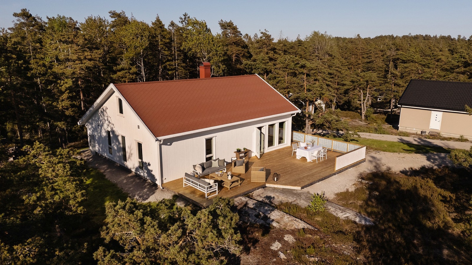 Velkommen til det populære hytteområde på Skjellumfjellet! Galleribilde