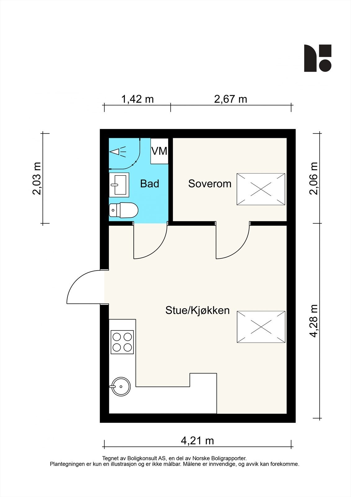 Plantegning. Galleribilde