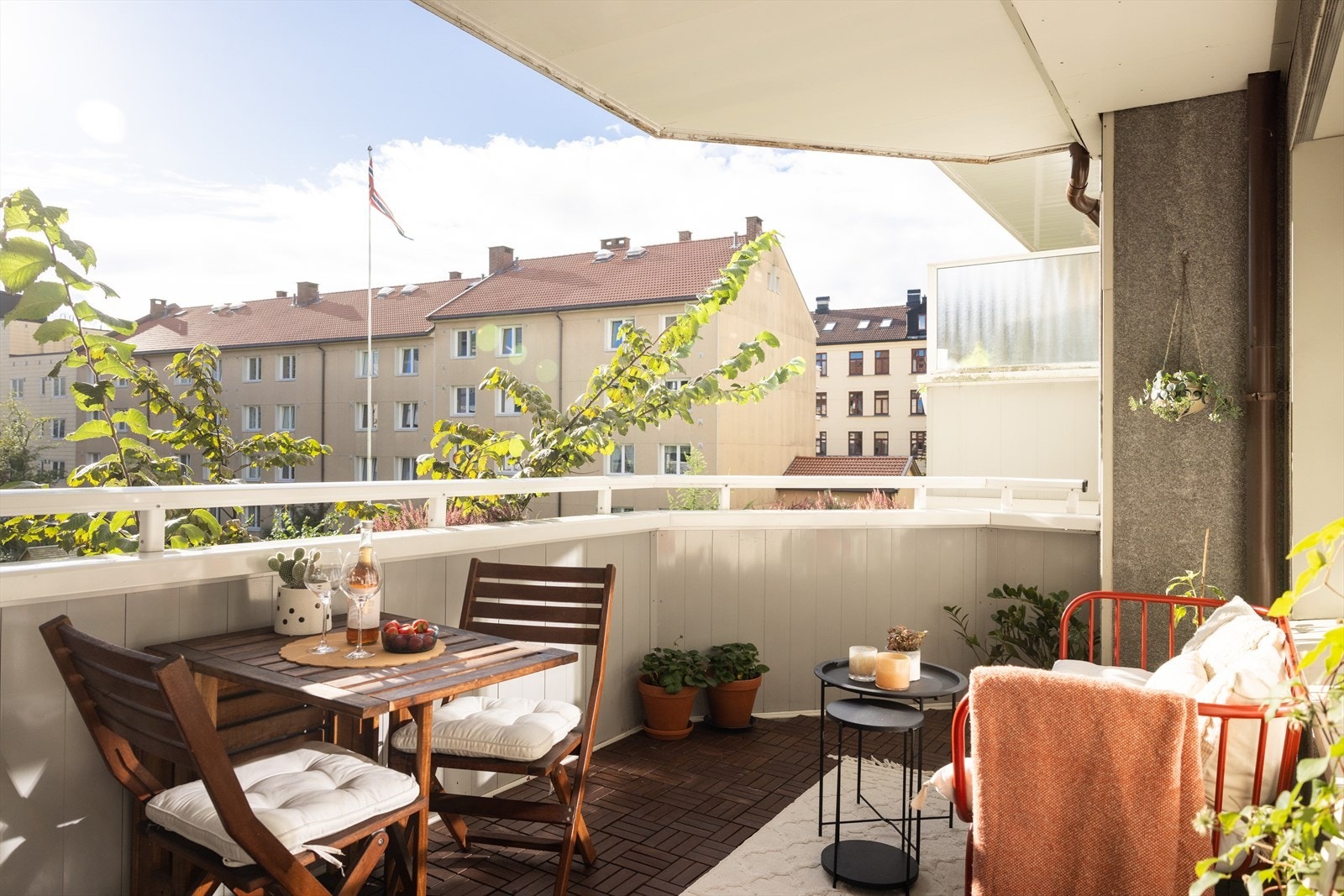 Leiligheten byr på en herlig balkong på ca. 10 m² med gode solforhold. Galleribilde