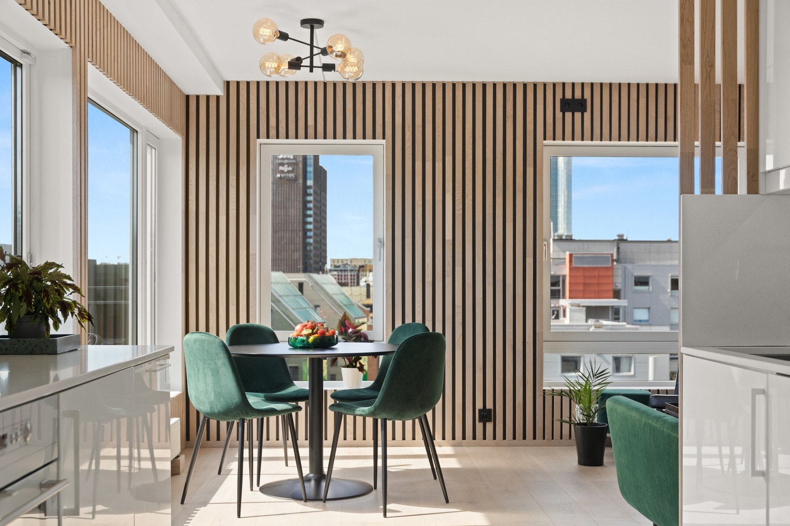 Delikat og innbydende stue. Galleribilde