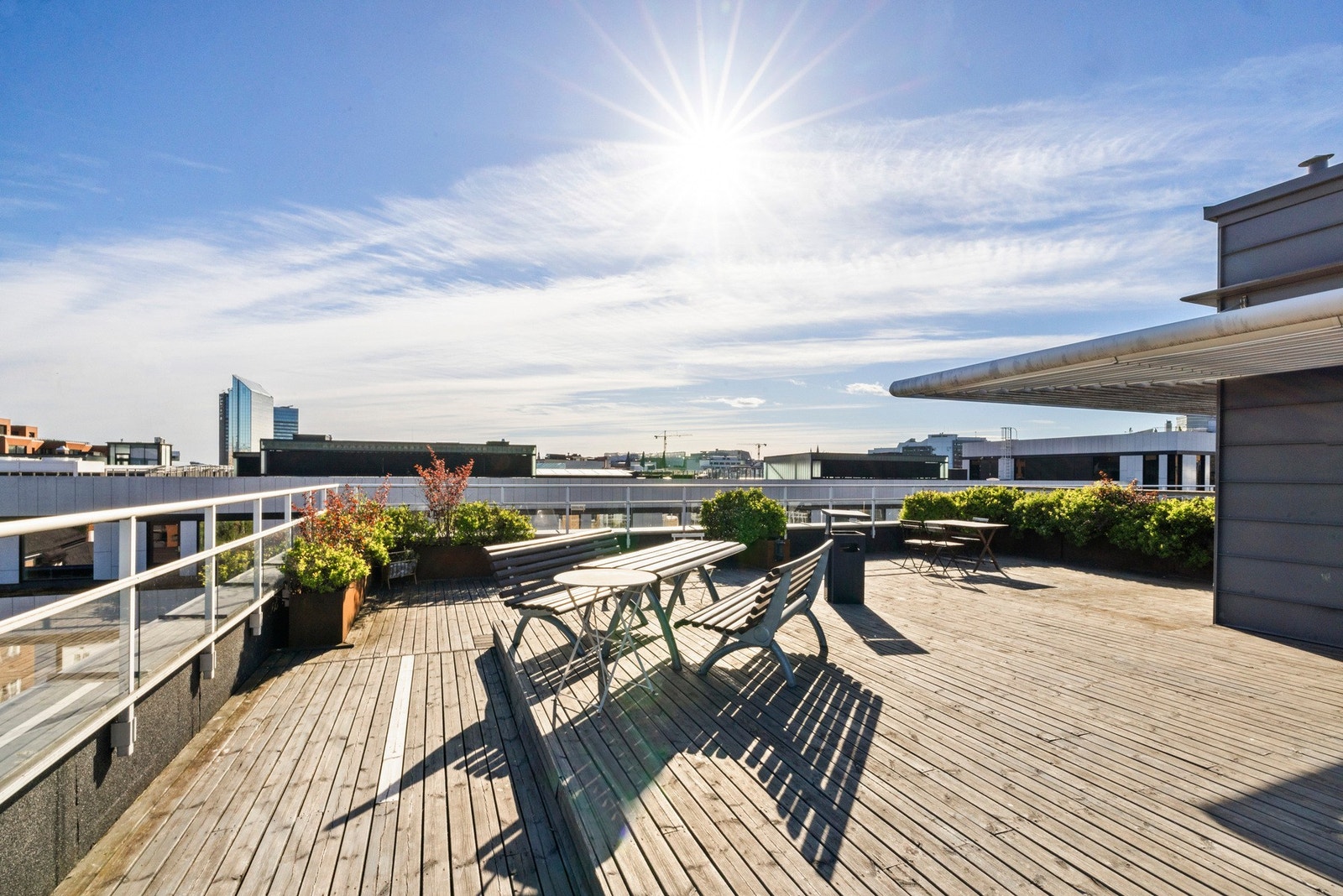 Felles takterrasse Galleribilde