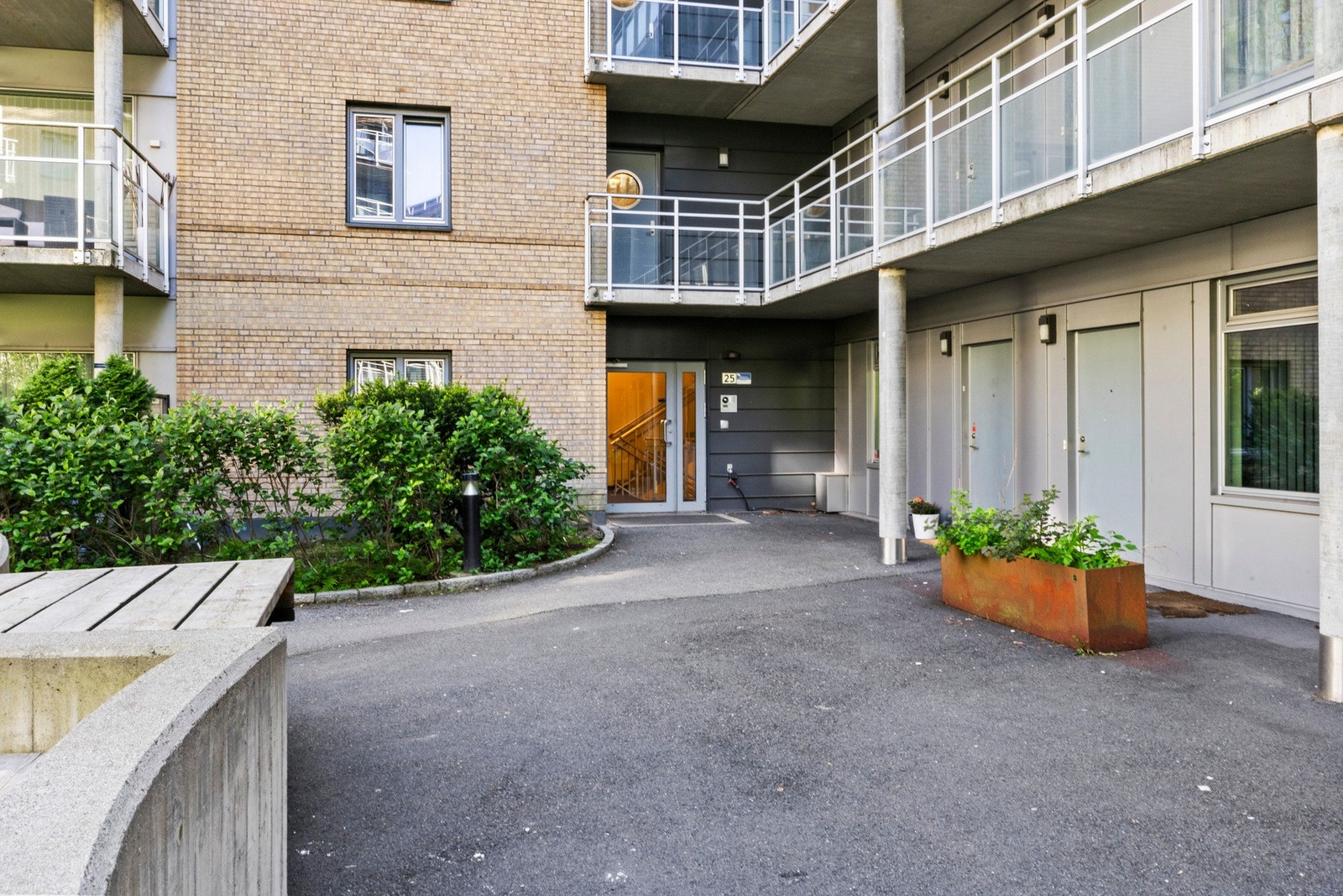 Inngangsparti Galleribilde