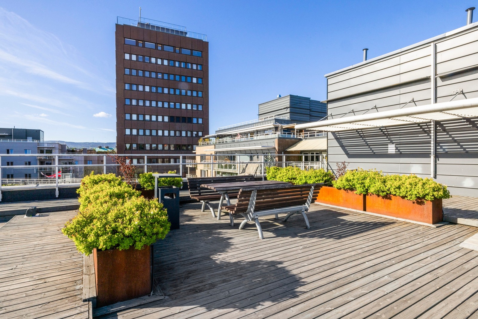 Felles takterrasse Galleribilde