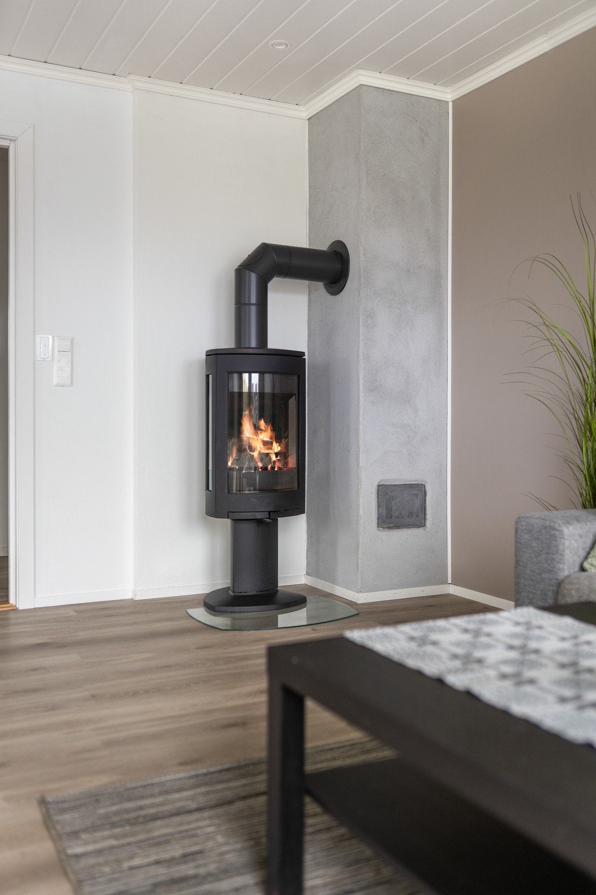 Peis i stuen Galleribilde