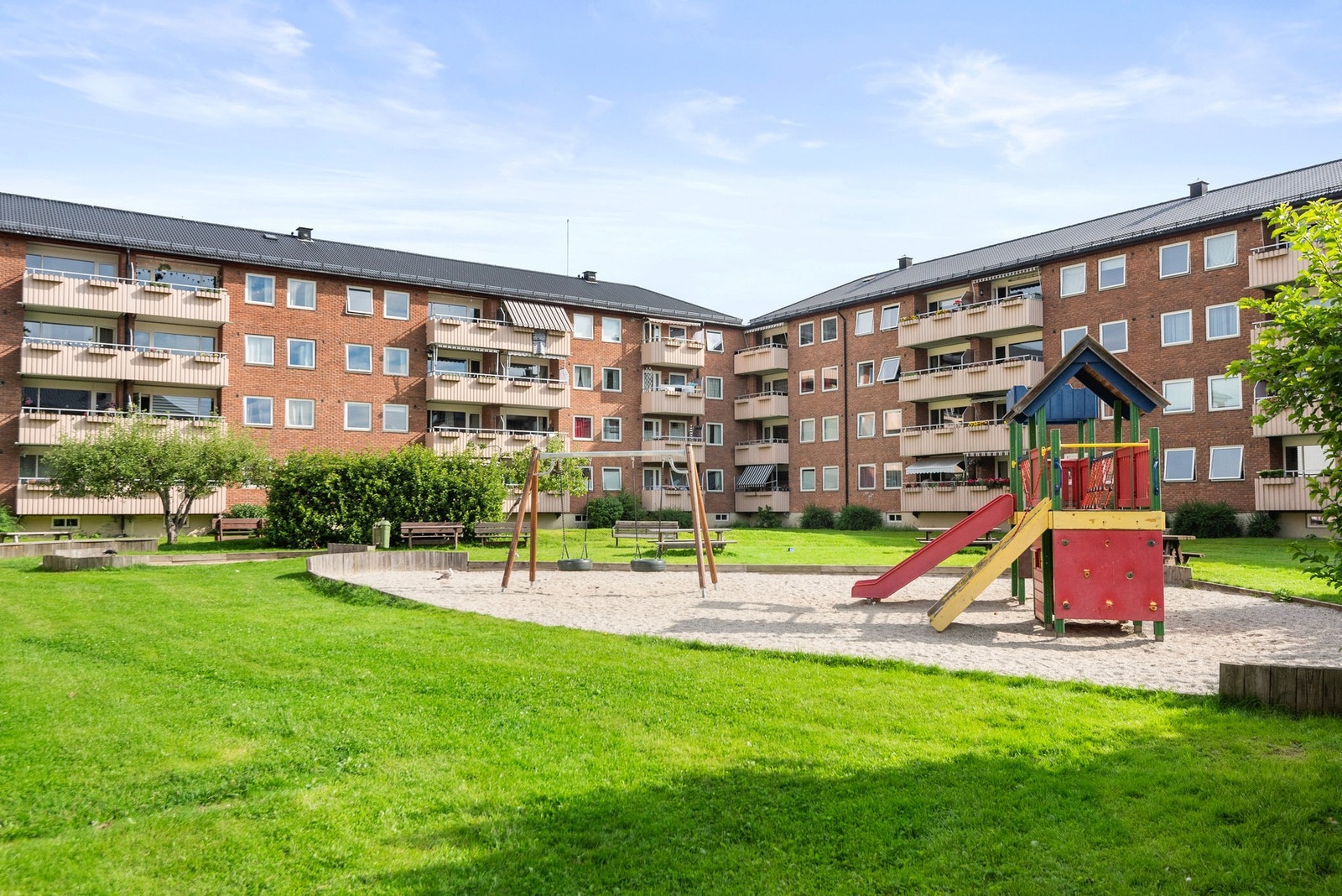 Hyggelige og barnevennlige fellesarealer. Galleribilde