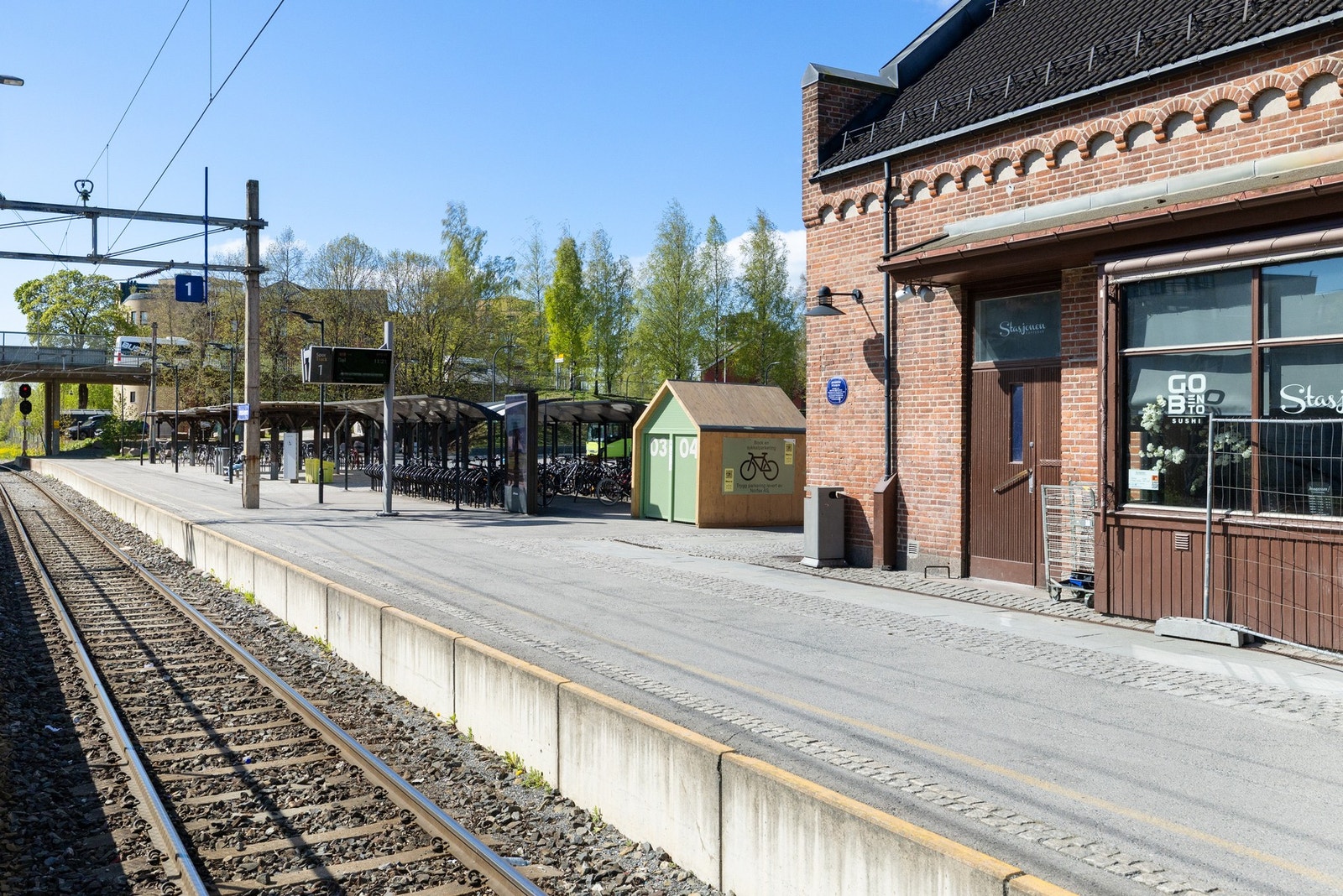Kort vei til offentlig kommunikasjon. Galleribilde