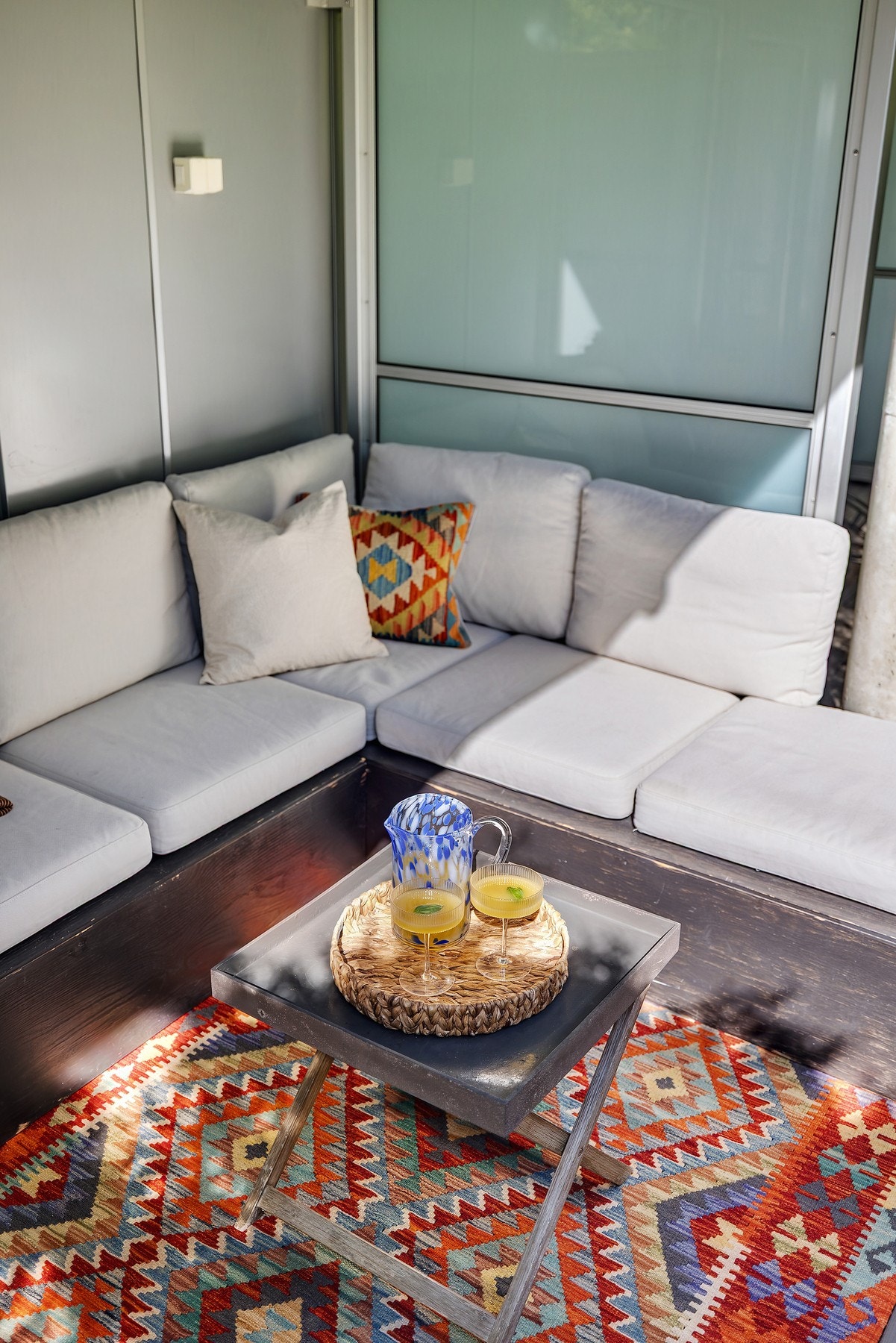 Detalj - terrassen. Galleribilde