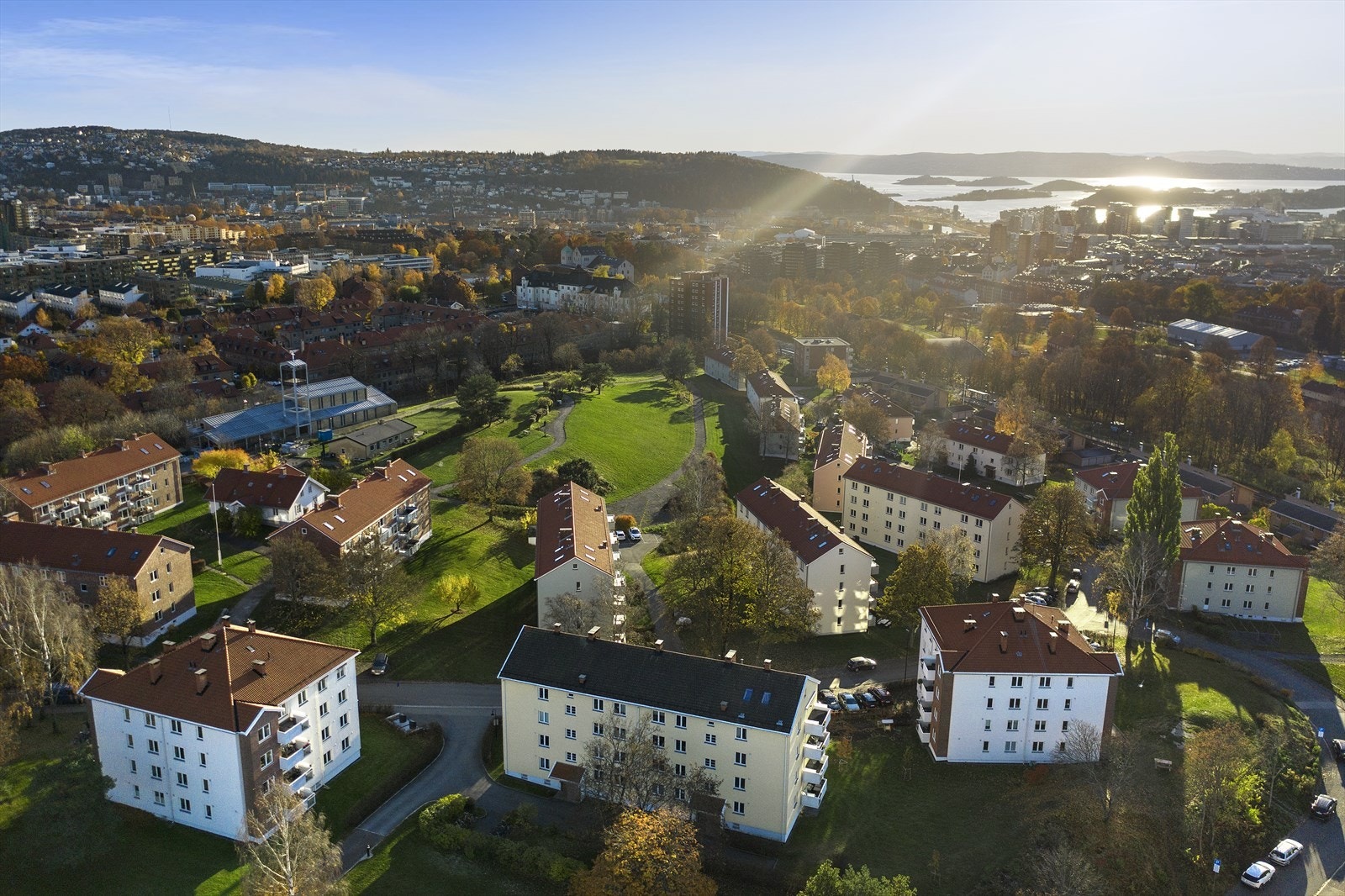 Keyserløkka anses som en av områdets mest etterspurte beliggenheter på grunn av sin sentrale, men samtidige rolige plassering. Galleribilde