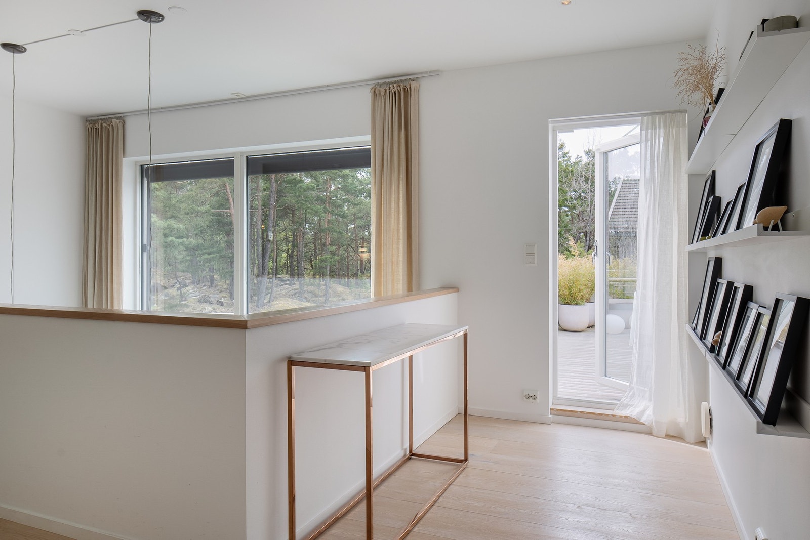 Utgang til takterrasse. Galleribilde