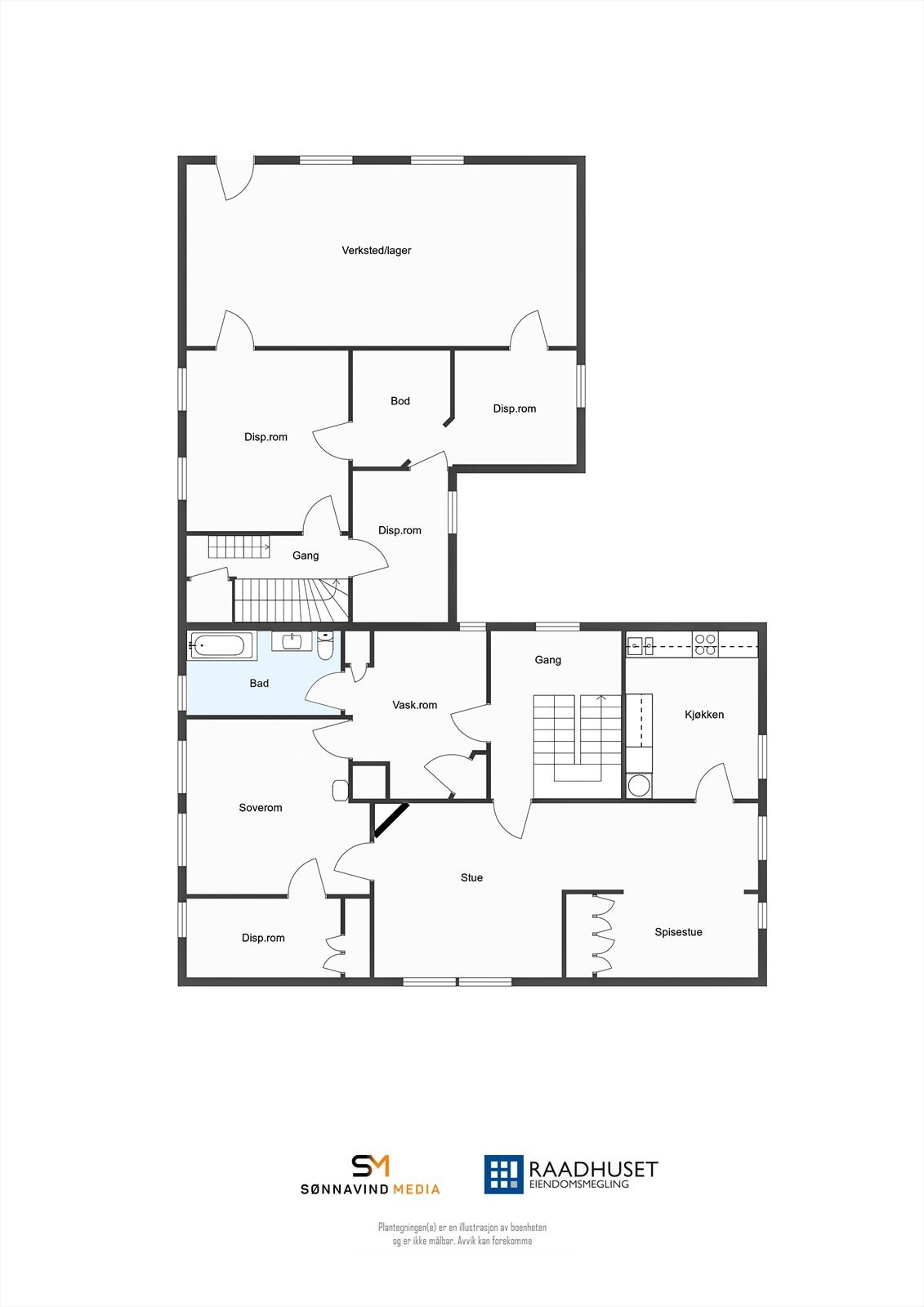 Plantegning | 2. Etasje Galleribilde