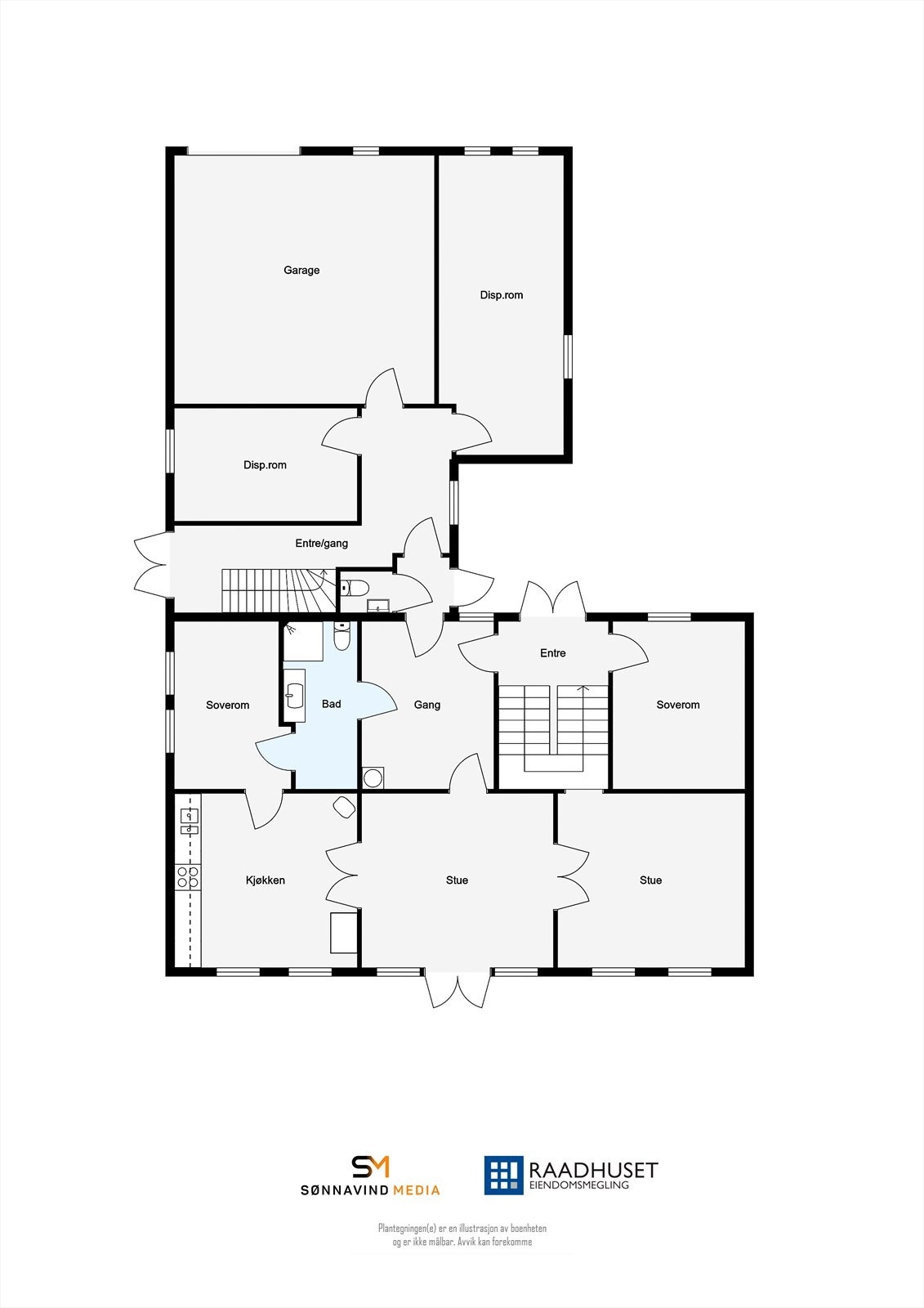 Plantegning | 1. Etasje Galleribilde