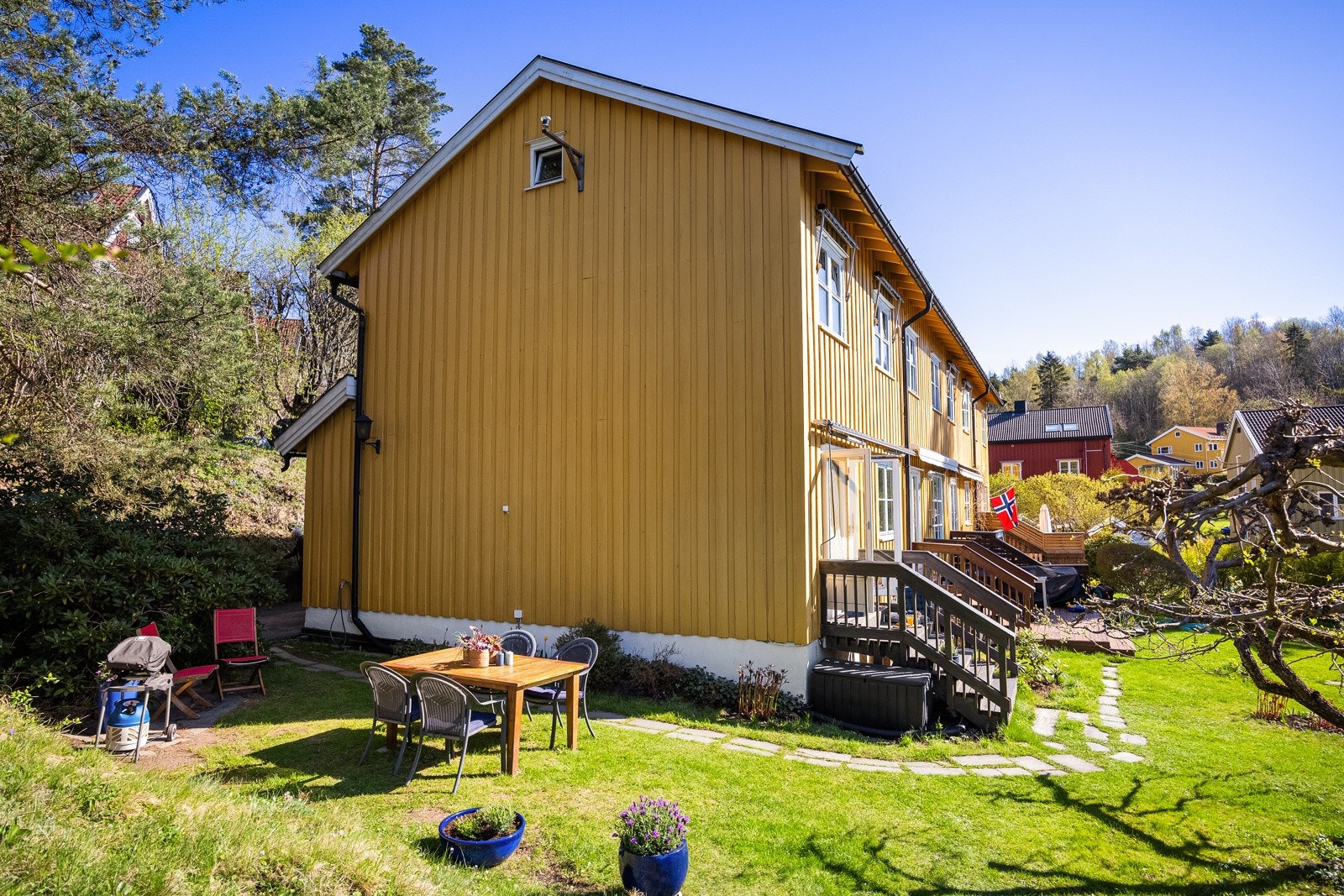 Østhorn boligsameie består av 61 ideelle eiendomsandeler. Galleribilde