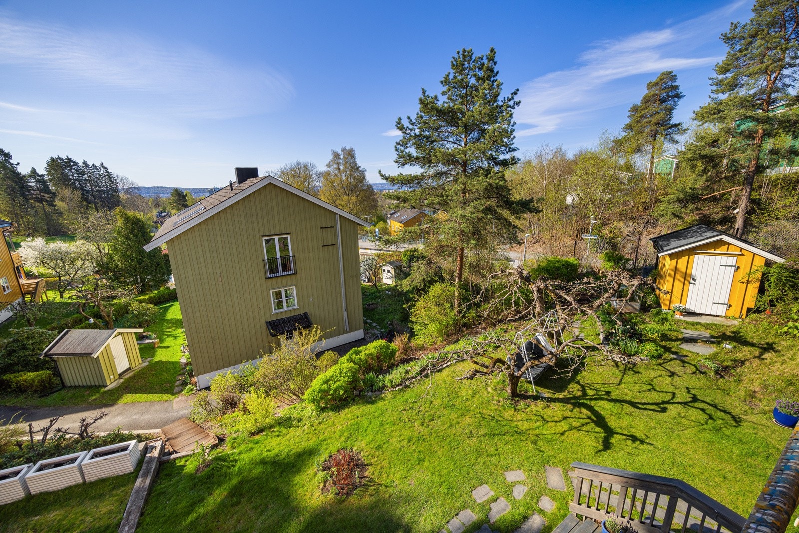 Flott utsyn mot sør. Galleribilde