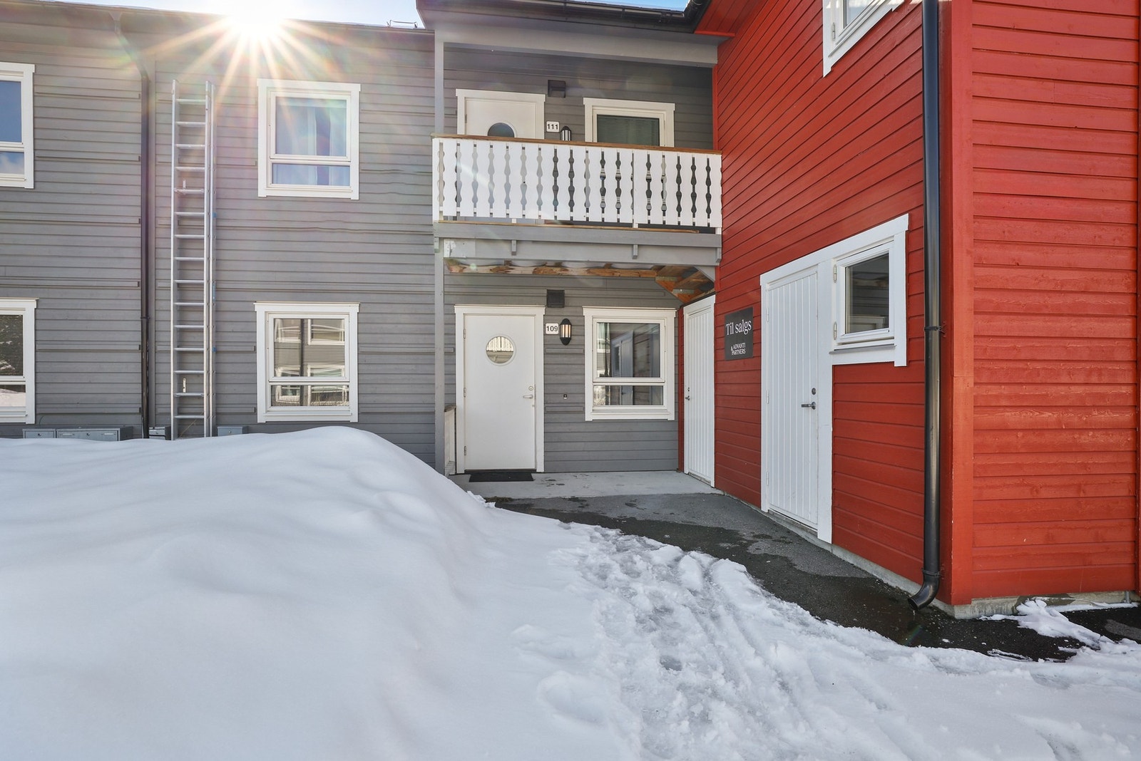 Inngangsparti Galleribilde