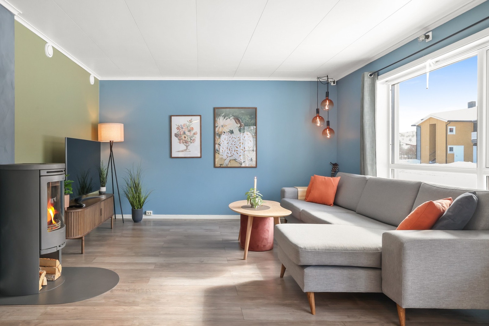 Planløsningen gjør det enkelt å innrede etter egen stil. Galleribilde