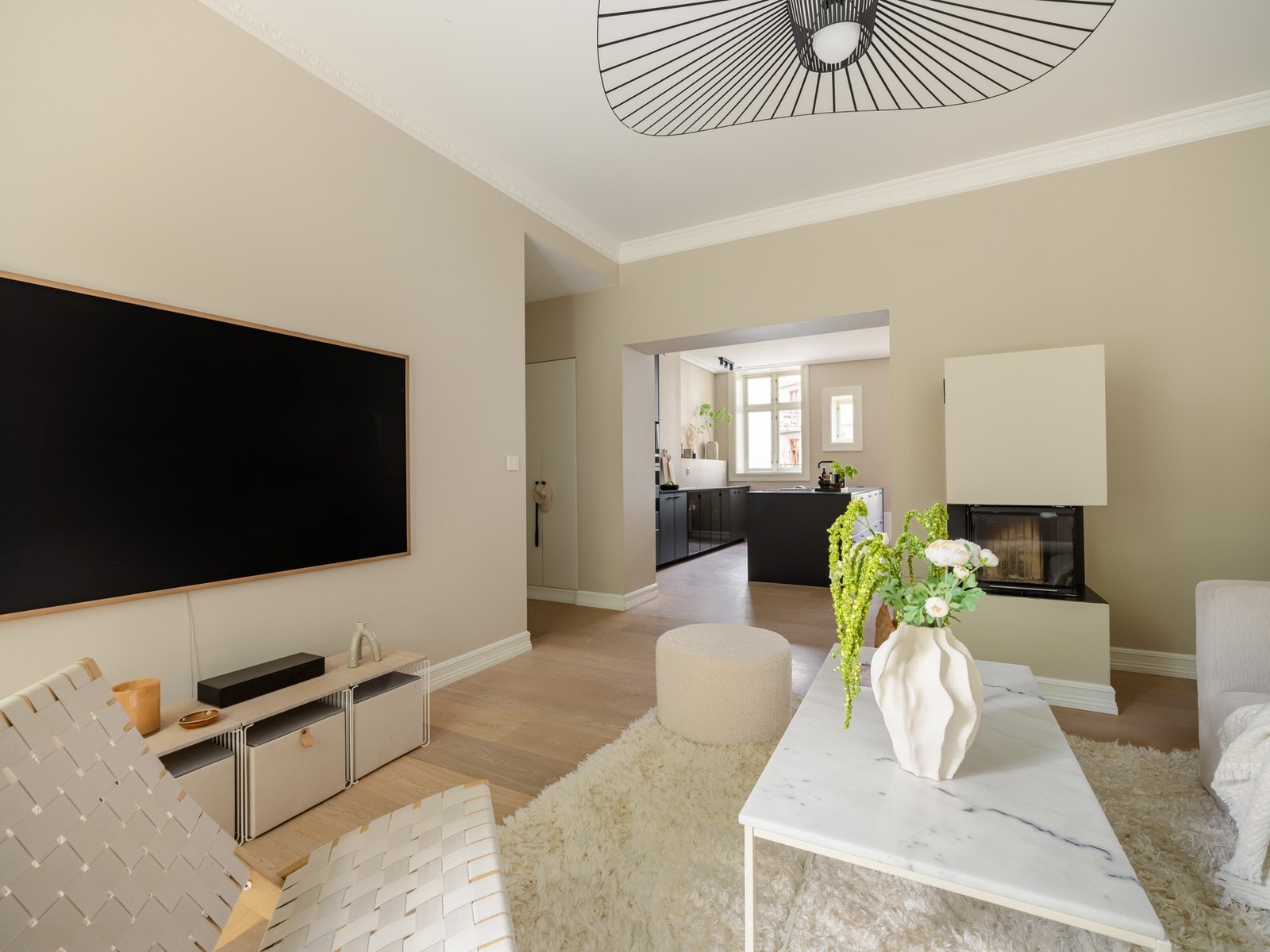 Vi tar turen videre mot soverommene. Galleribilde