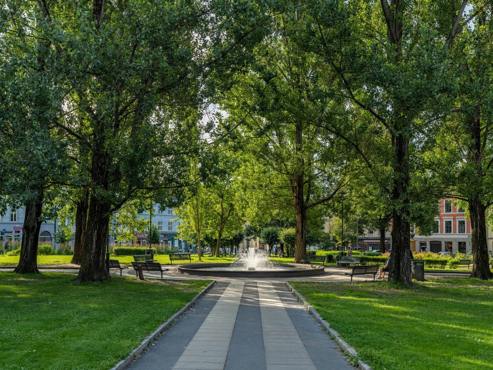 I tillegg til en koselig park. Galleribilde