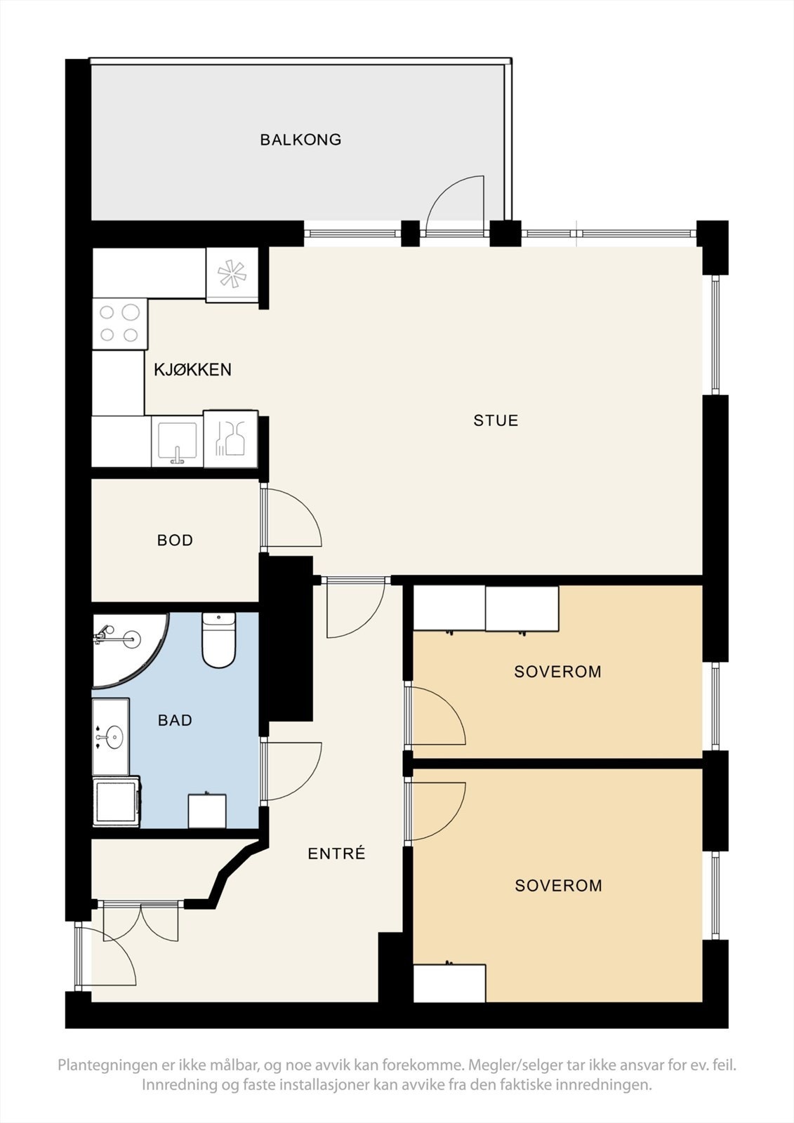 Plantegning. Galleribilde