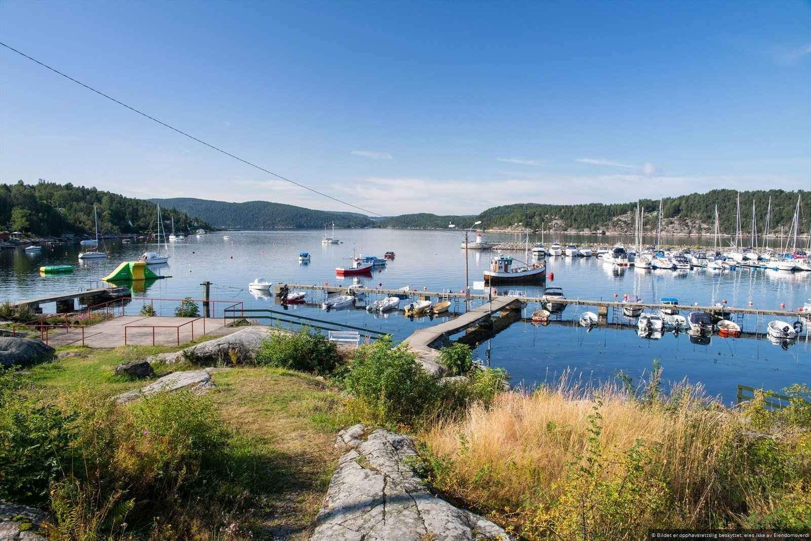 Fagerstrand har Nesoddens største og mest populære strender. Galleribilde