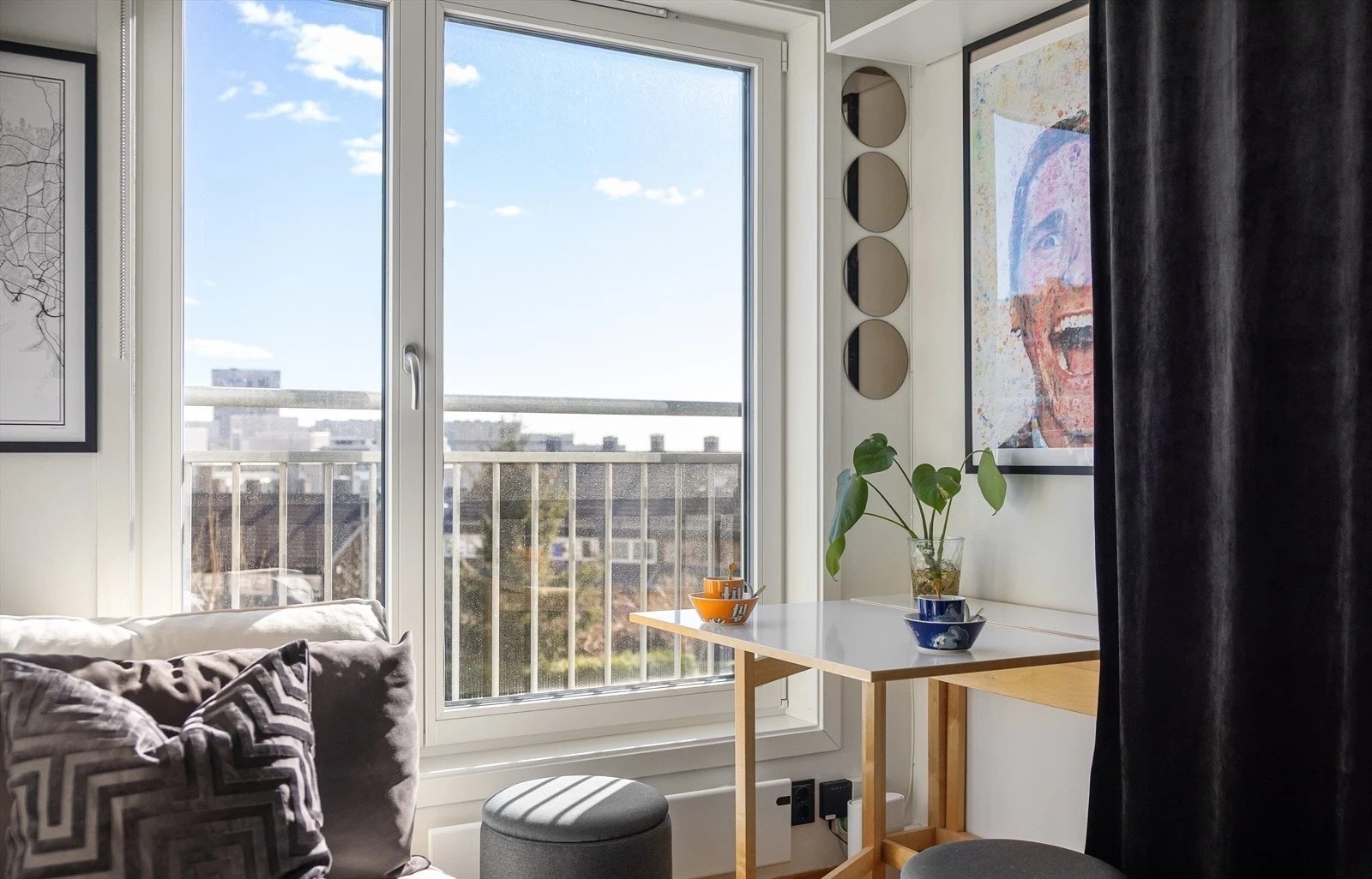 Fin utsikt Galleribilde
