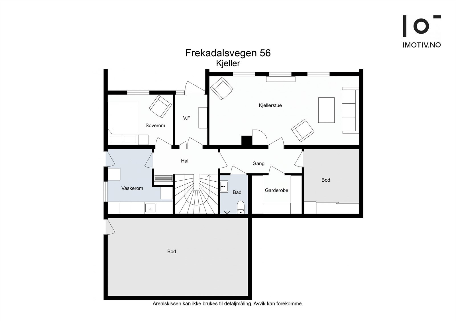 Planløsning i 1. etasje Galleribilde