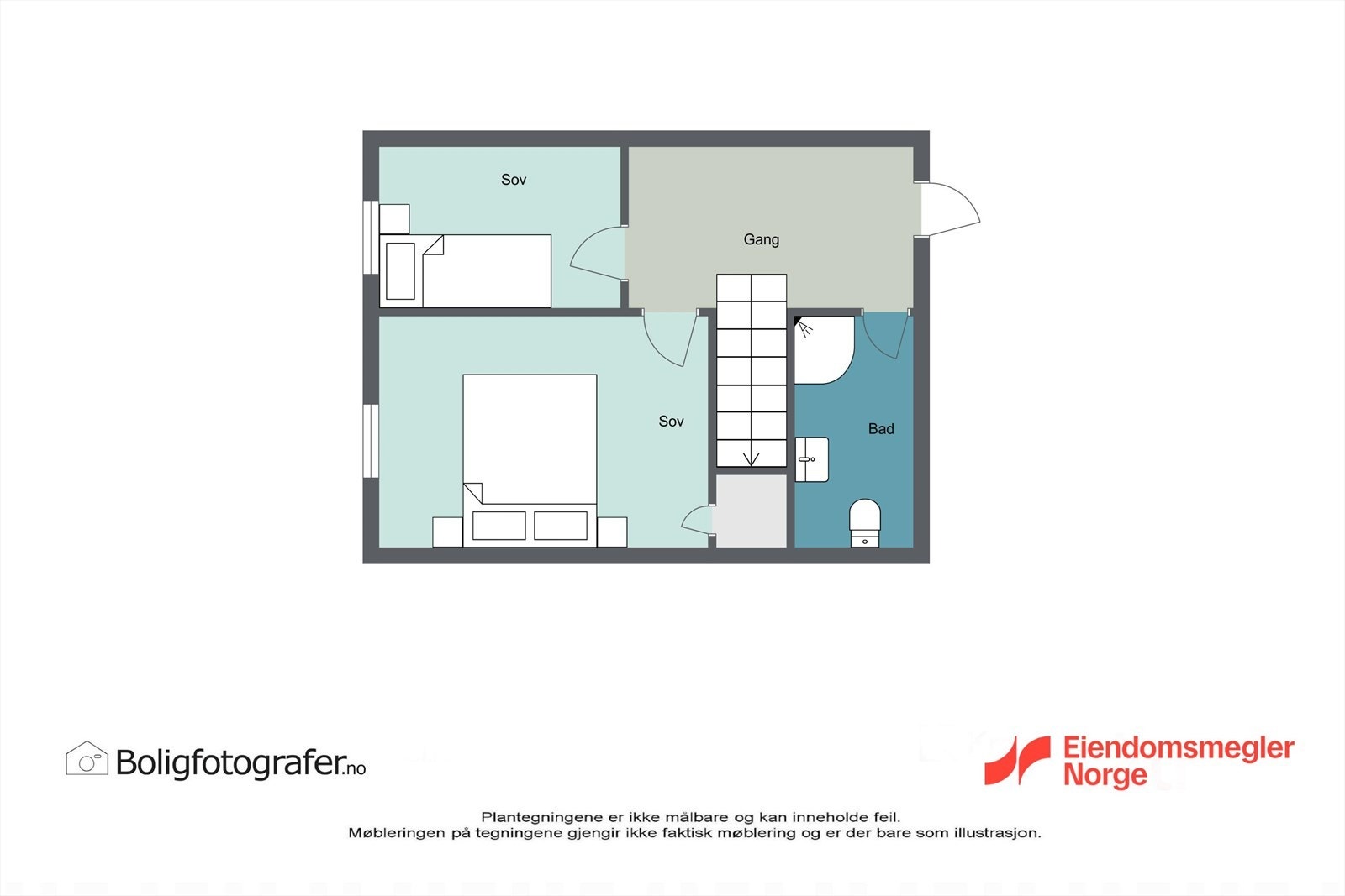 Planløsning 3. etasje: Galleribilde