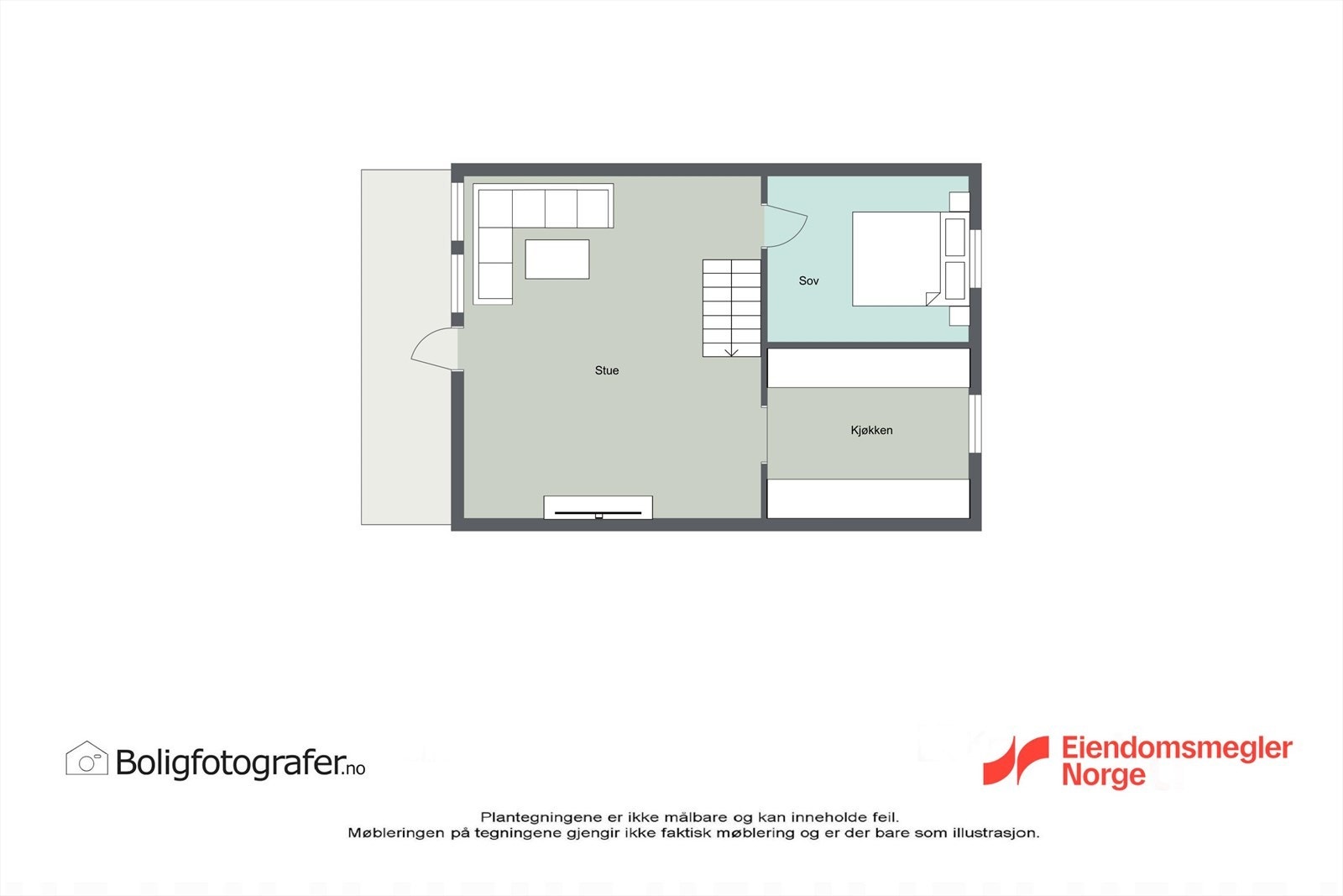 Planløsning 4. etasje: Galleribilde